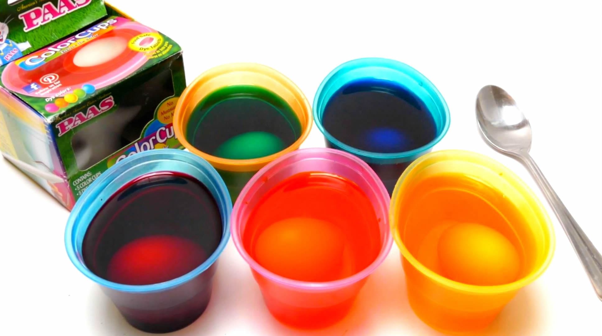 PAAS Easter Egg DIY Coloring with Paas Color Cups - YouTube