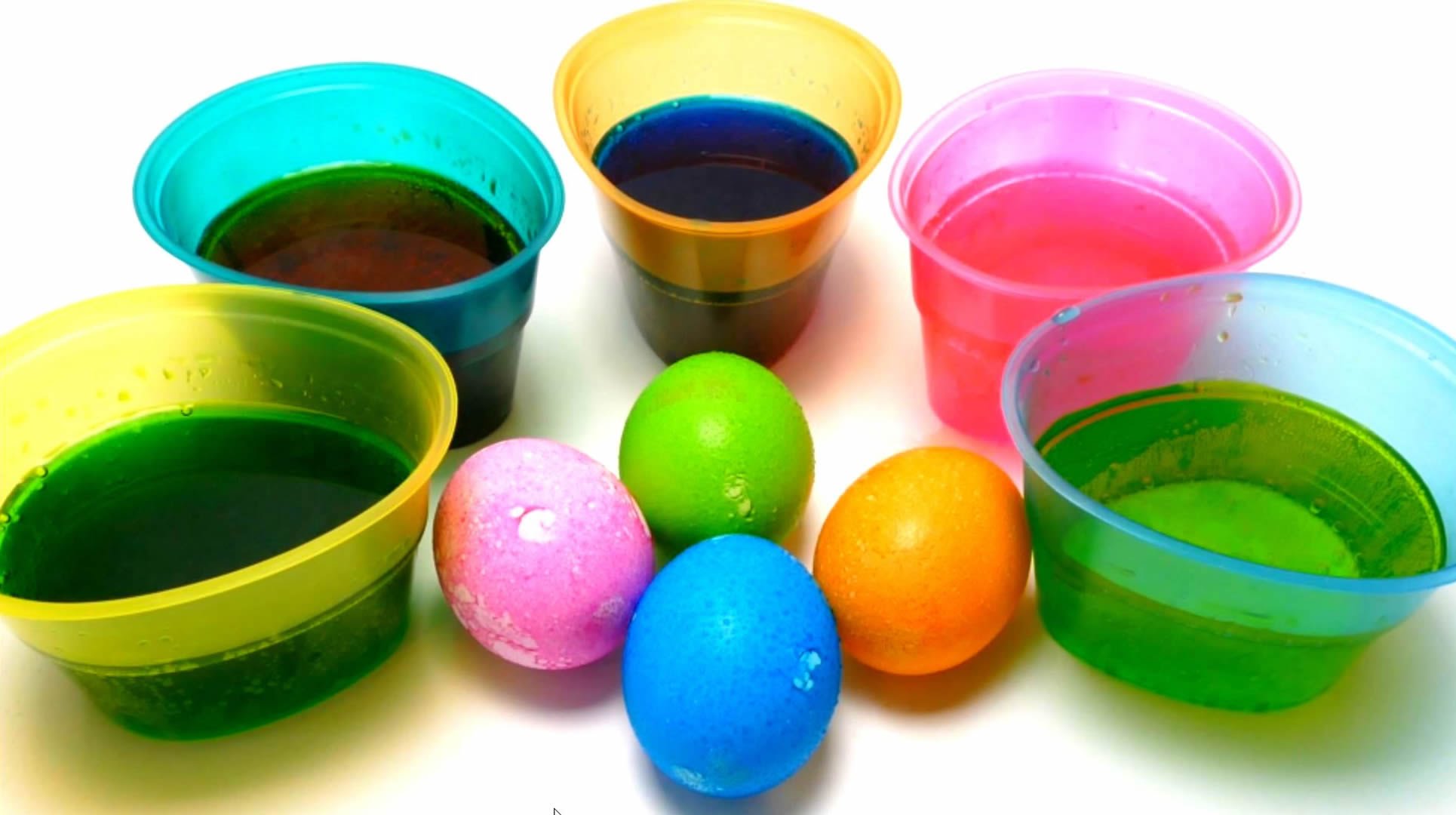 DIY EASTER EGG COLORING - PAAS Color Cups Kit - YouTube