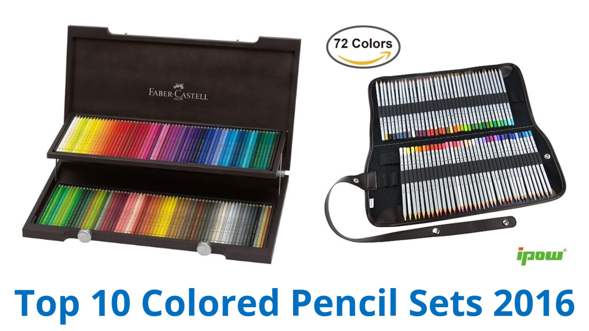 10 Best Colored Pencil Sets 2016 - YouTube