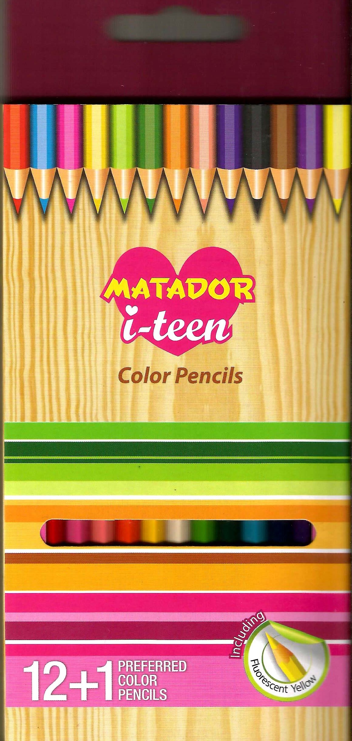 Matador i-teen 12 Colors Pencils Full – Tahsin Enterprise