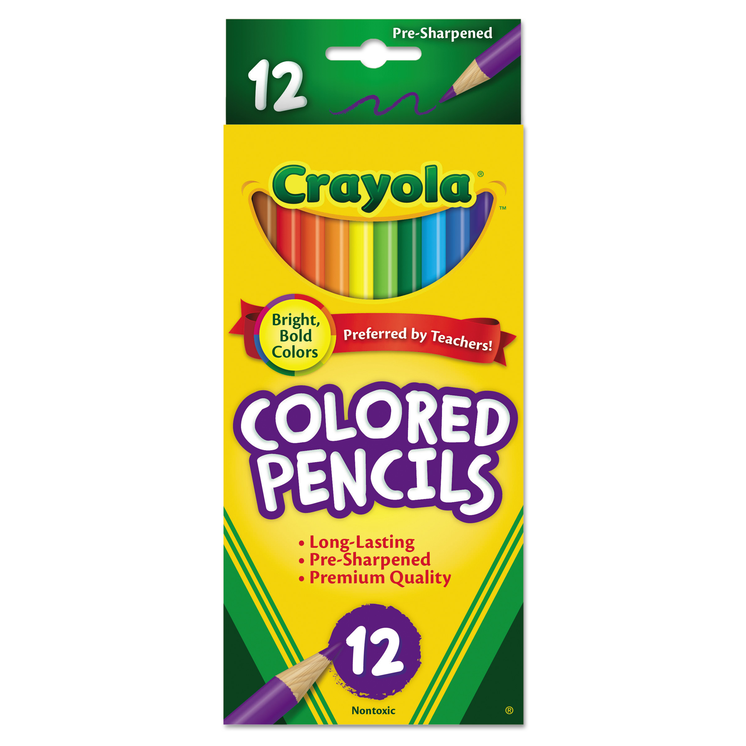 Crayola 12 Count Classic Colored Pencils - Walmart.com