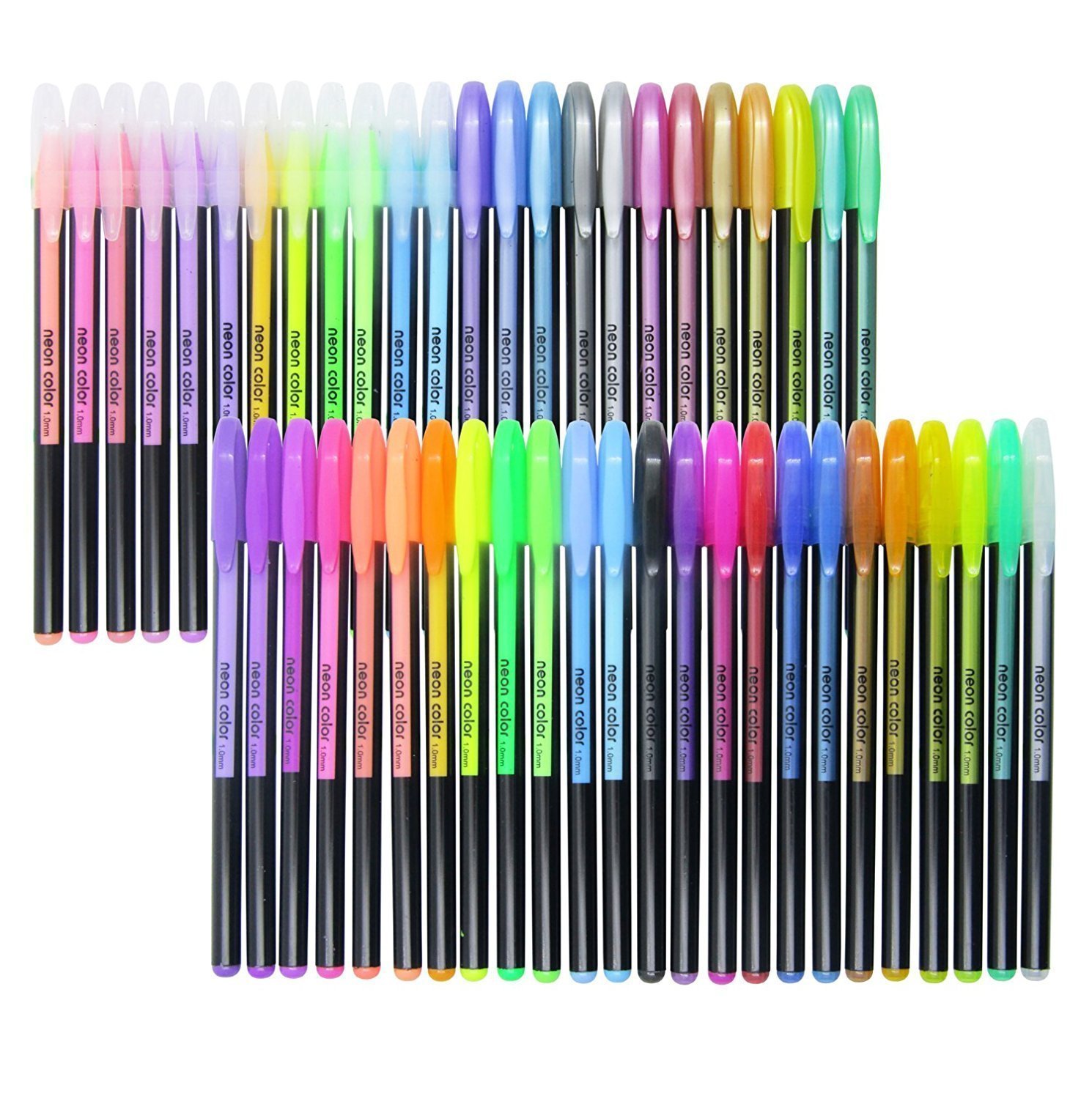 Amazon.com : Fineliner Color Pen Set, 1mm Colored Fine Liner Sketch ...