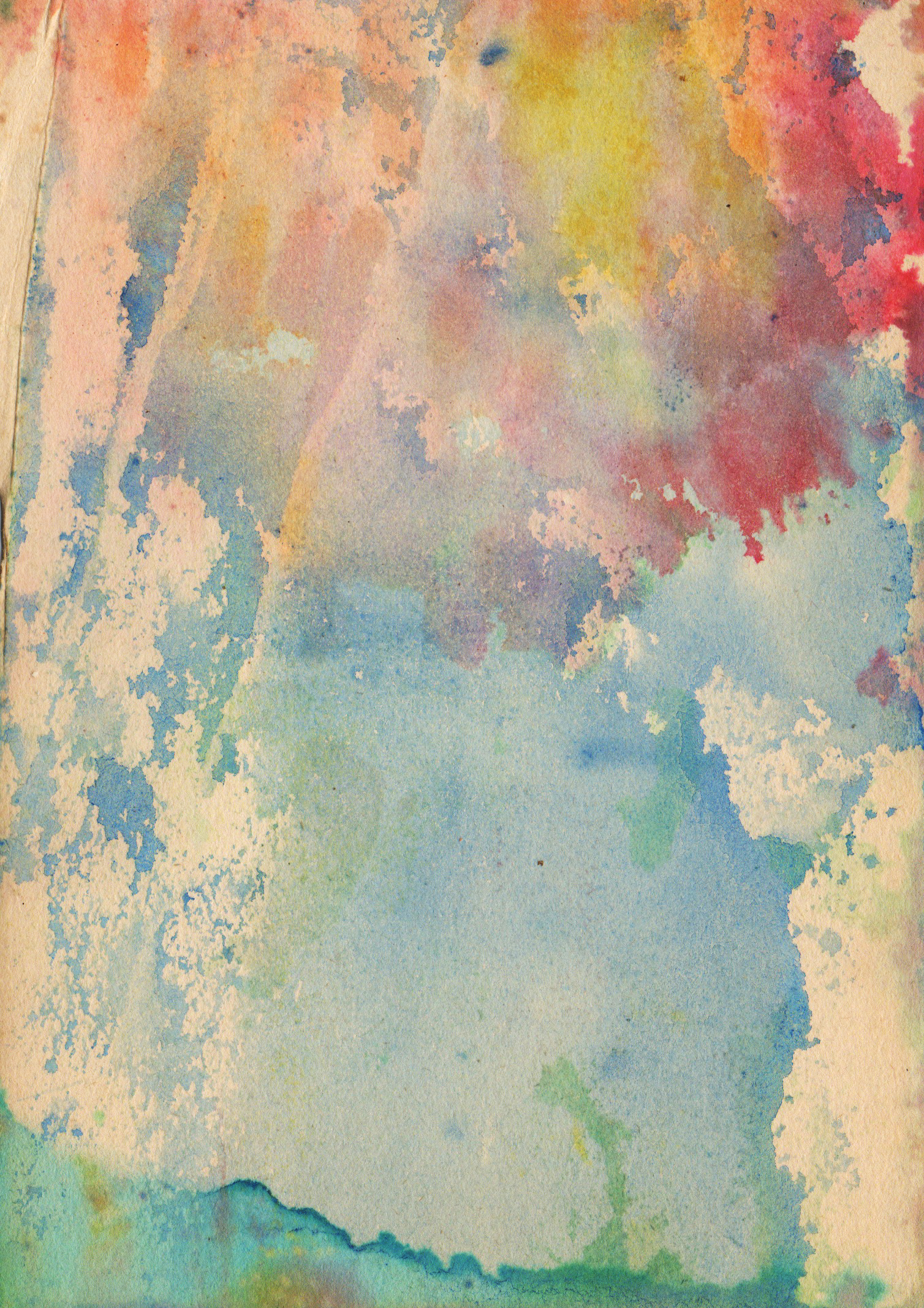 Color stained paper texture photo