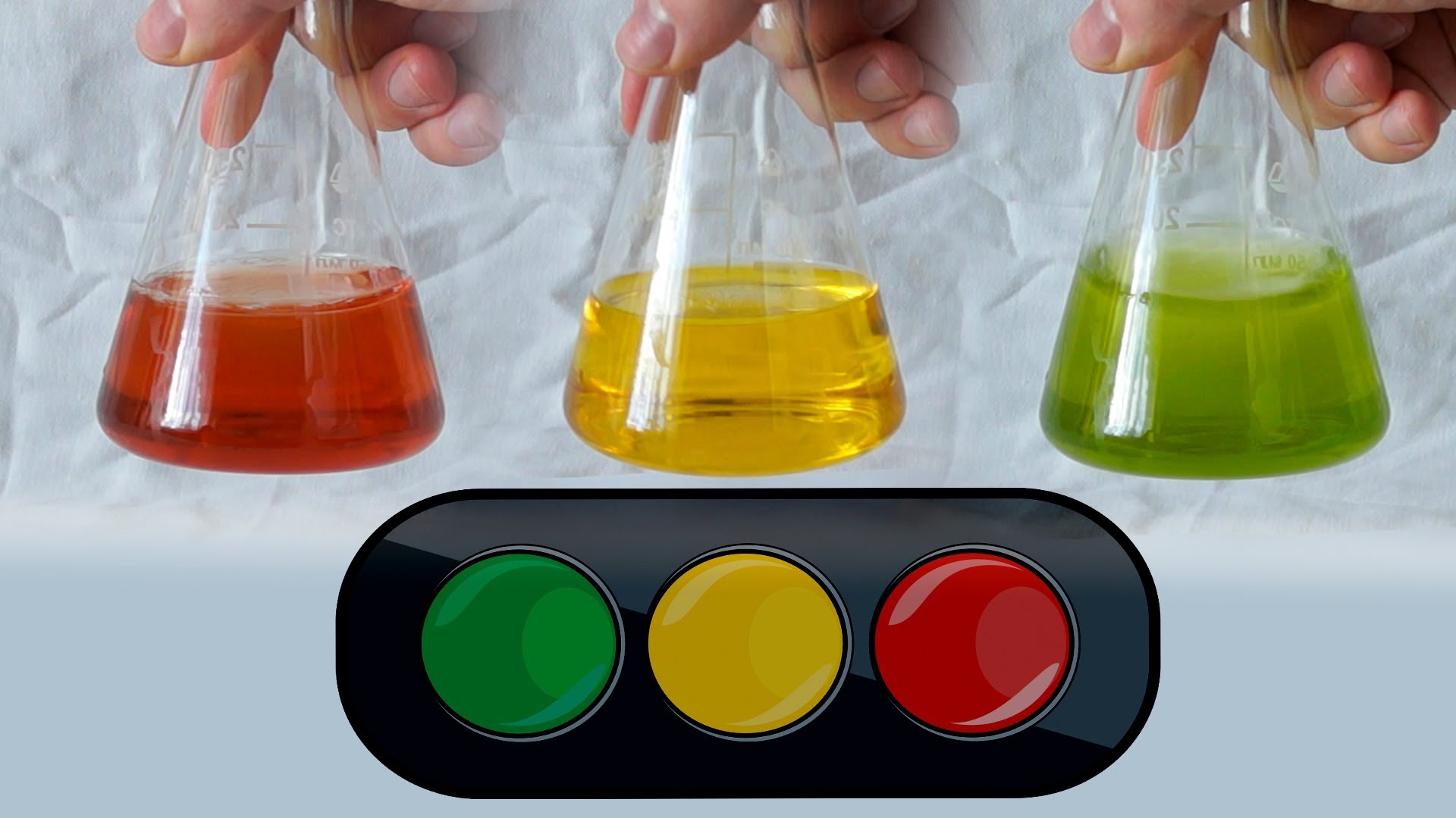 Chemical Traffic Light - Beautiful chemical Experiment! - YouTube