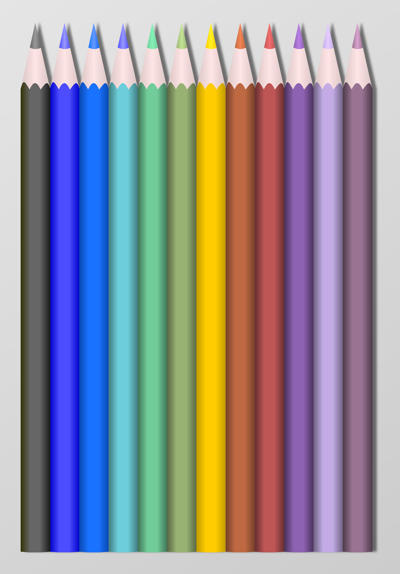 Colored Pencils Free Stock Photo - Public Domain Pictures