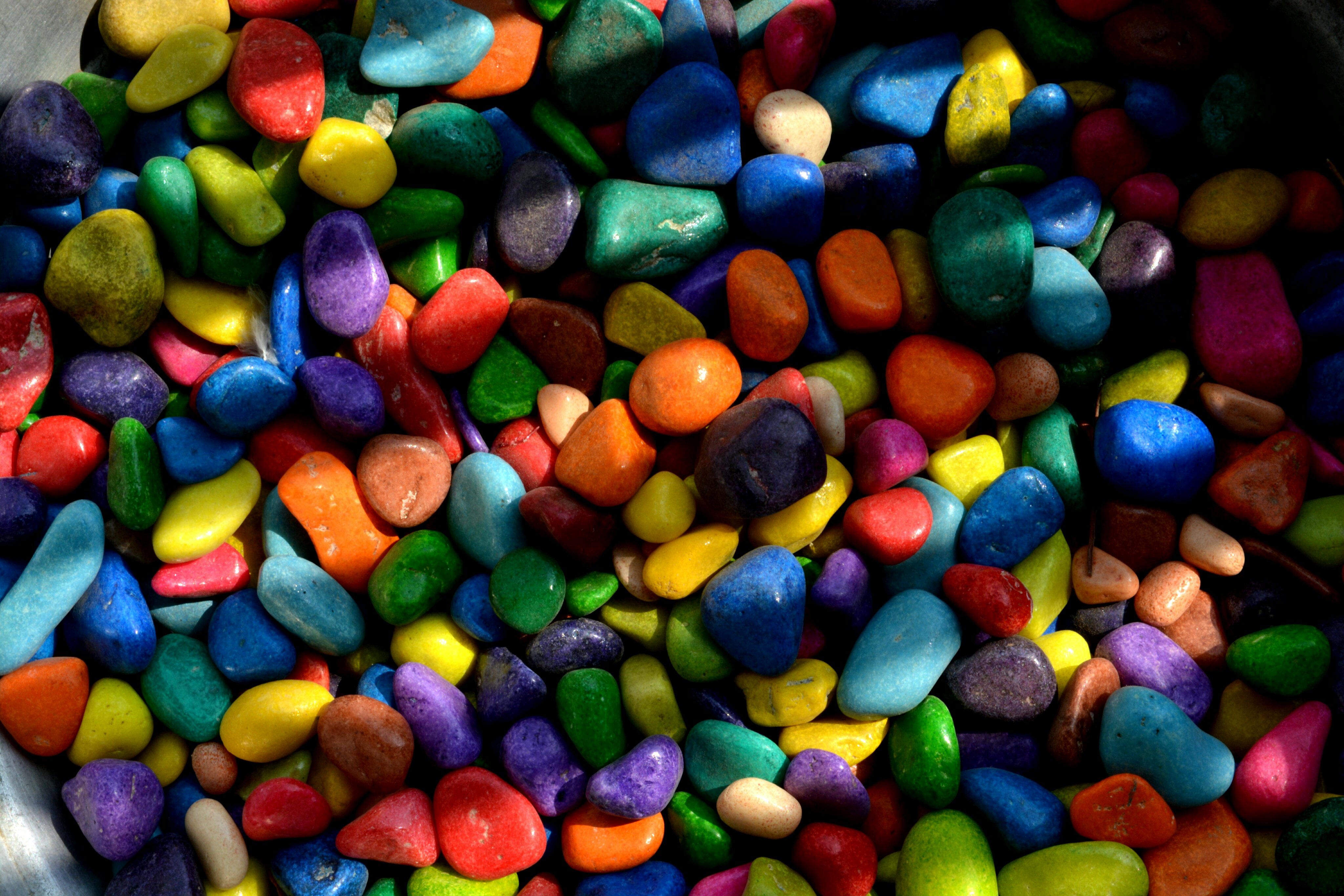 Colored Rocks, Colored, Landscape, Multi, Rocks, HQ Photo
