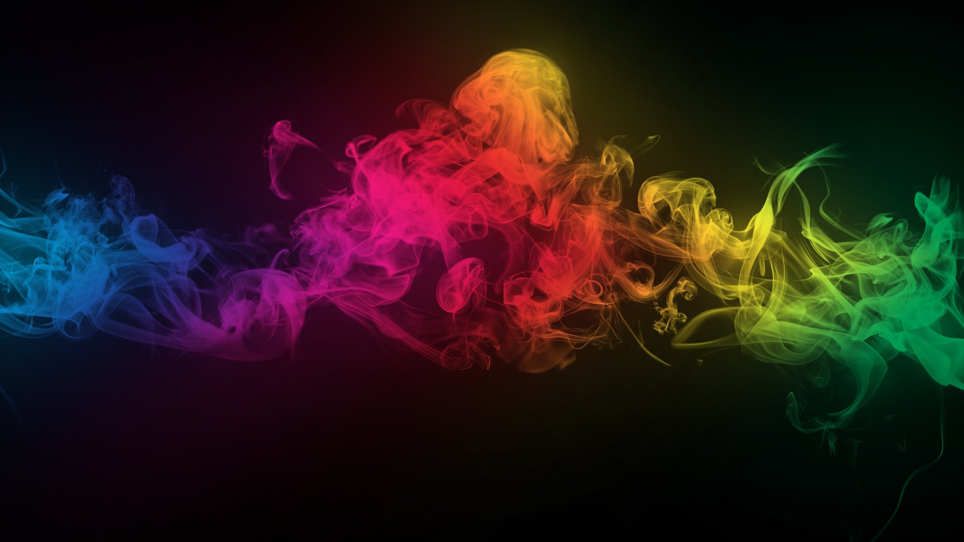 How to make COLORED smoke Wallpaper with Photoshop CC - YouTube