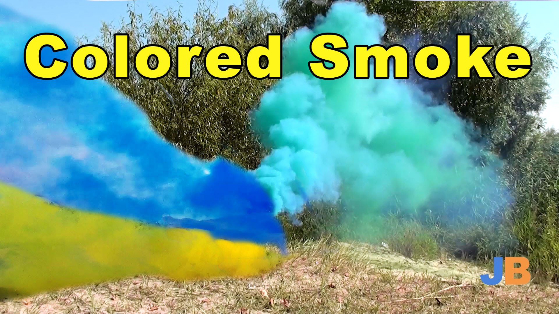 How to make colored smoke bomb - YouTube