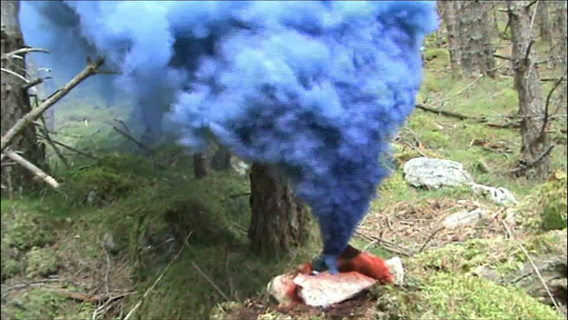 Homemade Coloured Smoke Bombs - Primary Colour Devices (Blue, Yellow ...