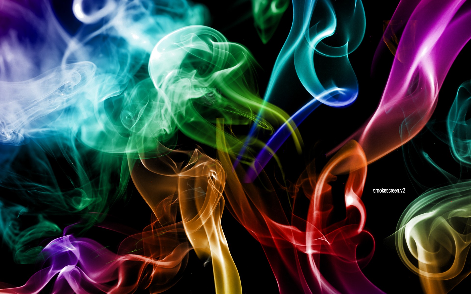 Colored Smok HD Wallpaper, Background Images