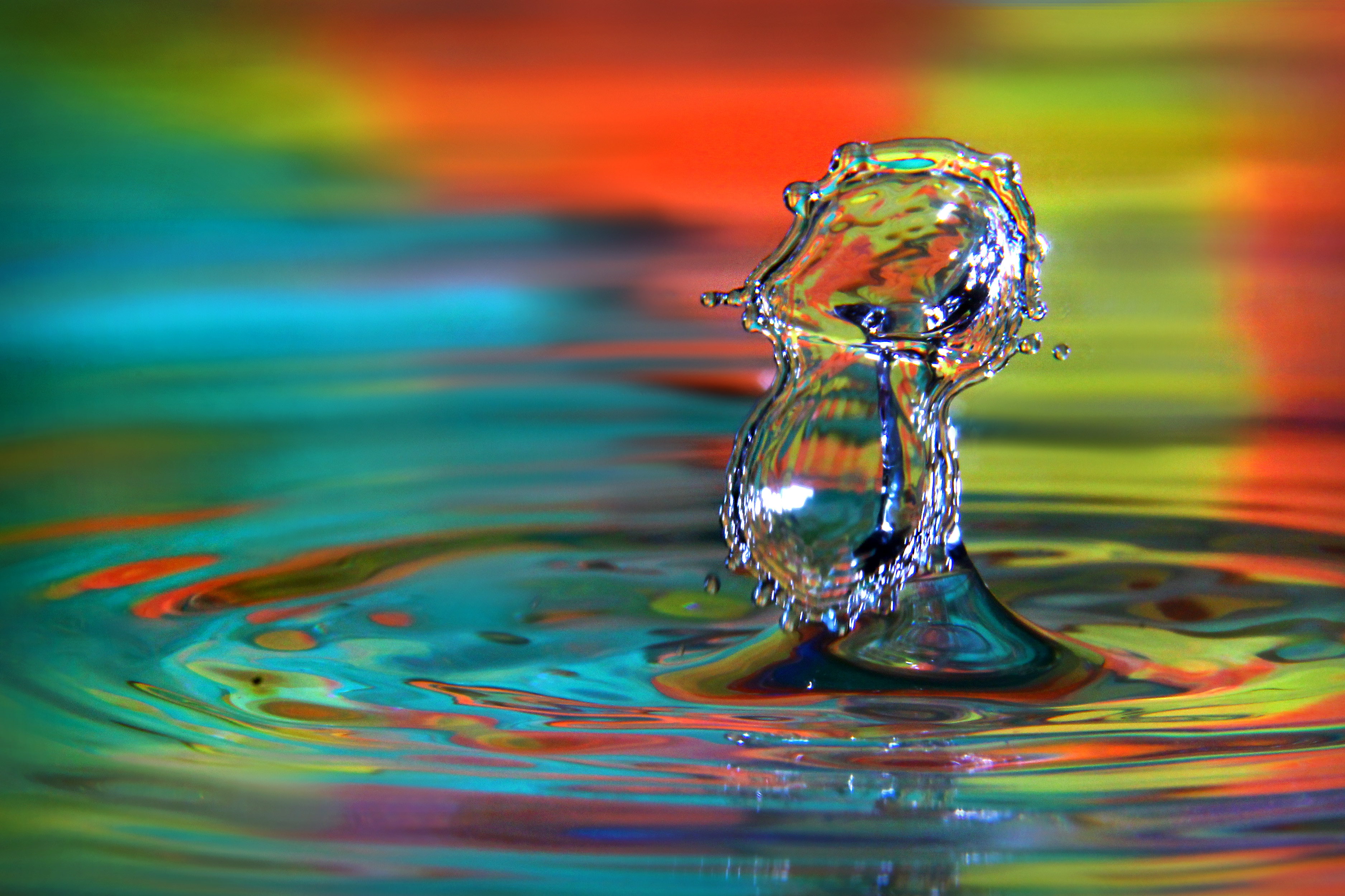 Water drop photo