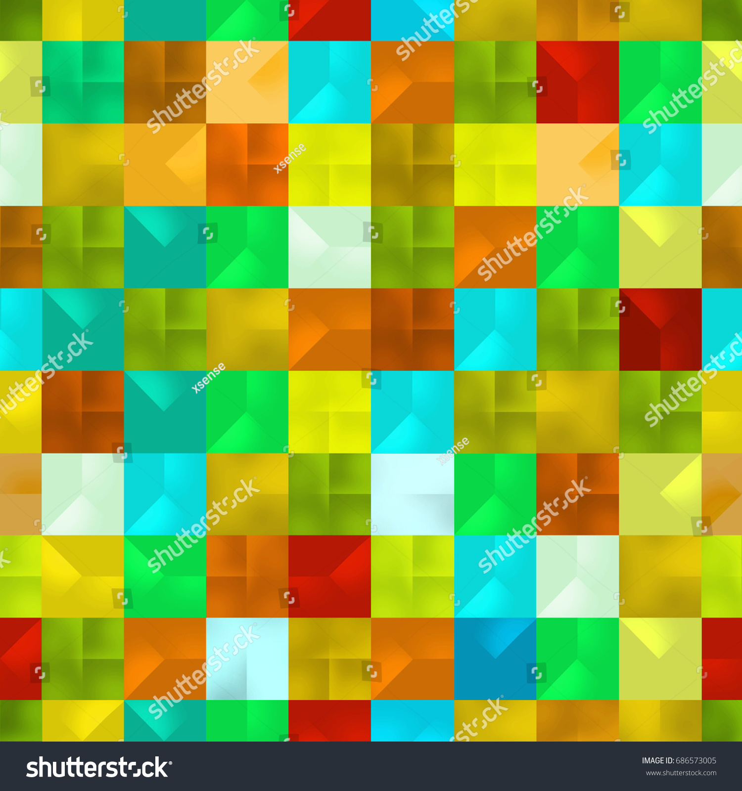 Colorful Blocks Abstract Colors Patternhighresolution Seamless Stock ...