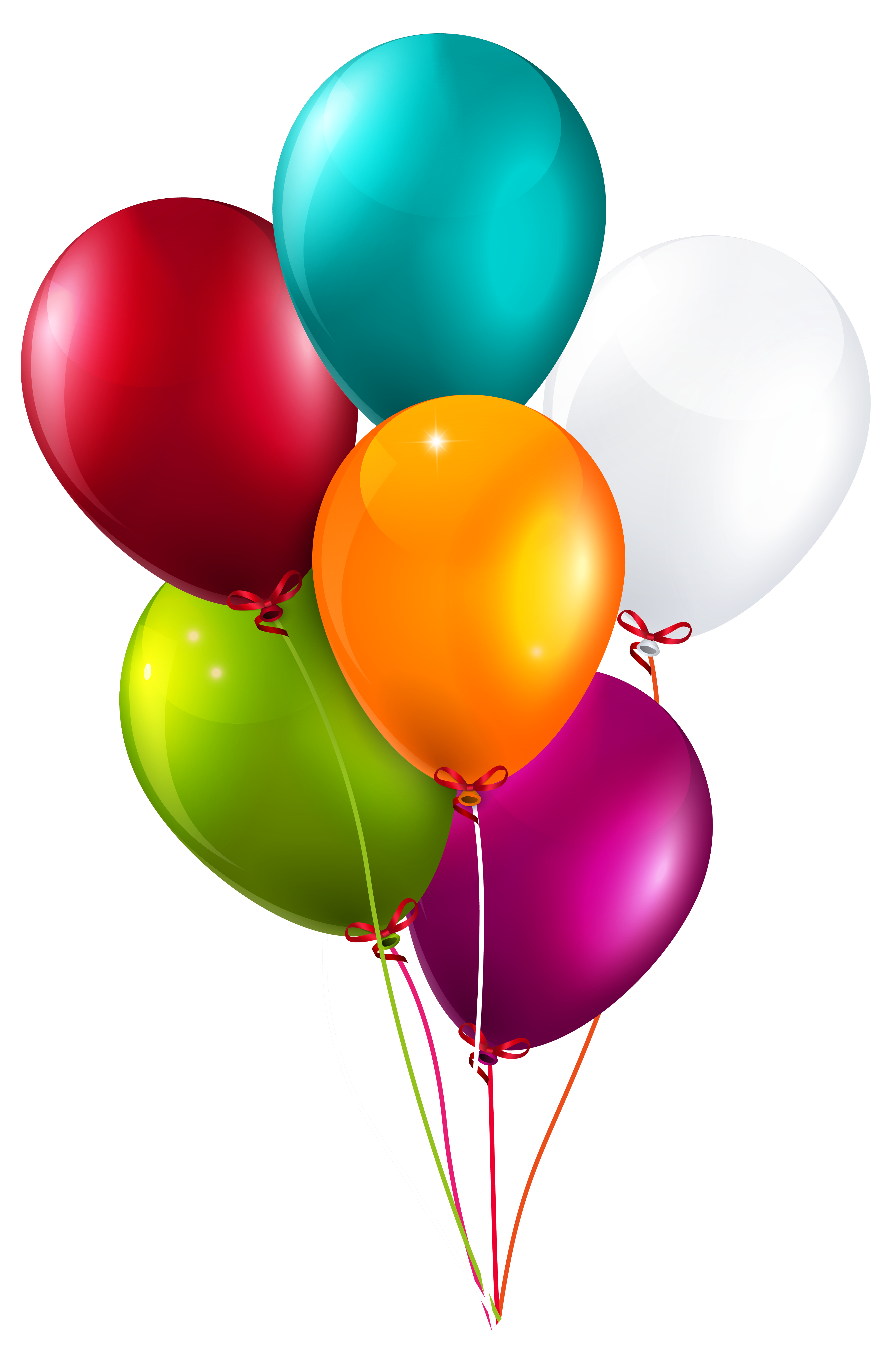Colorful Balloons Bunch Large PNG Clipart Image | Gallery ...