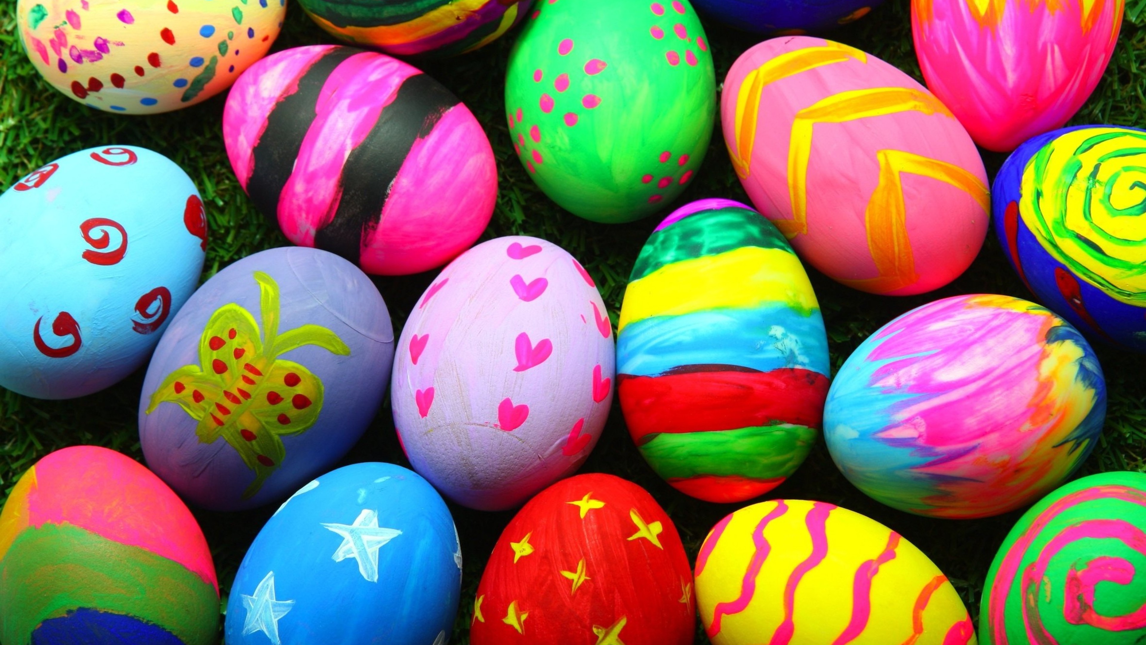 Colorful Easter Eggs, HD Celebrations, 4k Wallpapers, Images ...
