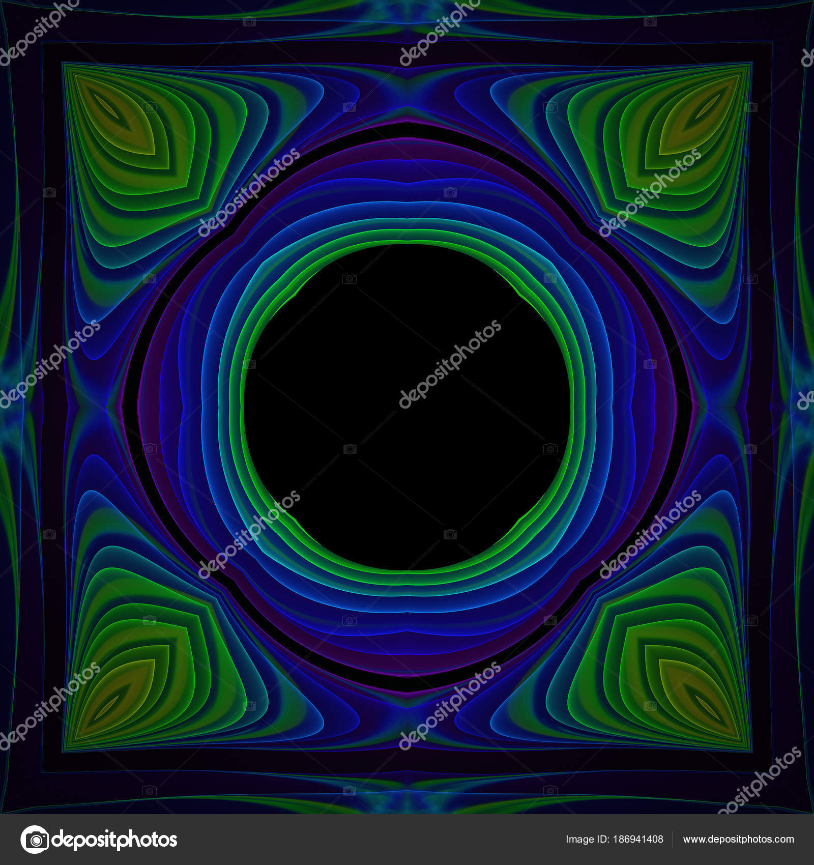 Colorful fractal design — Stock Photo © Albisoima #186941408