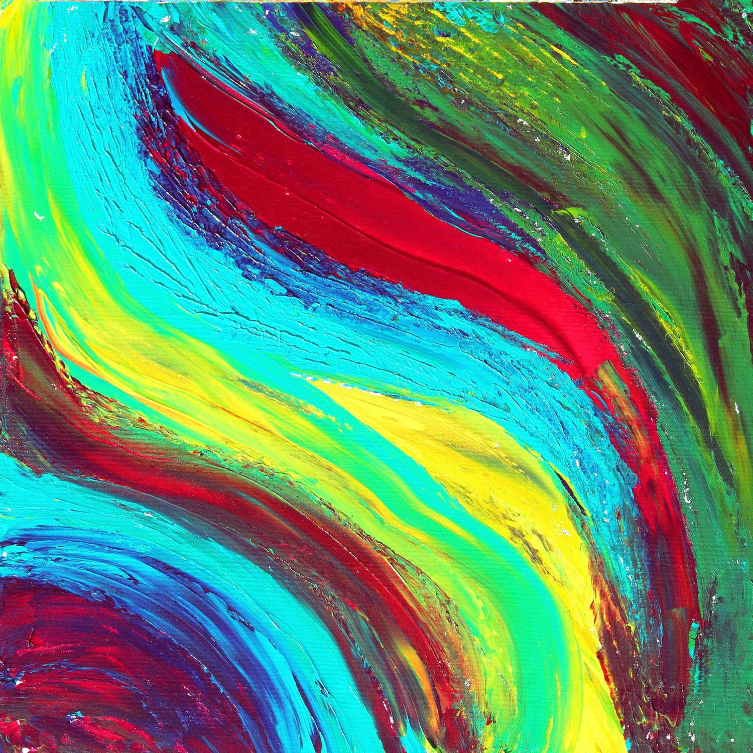 Free photo: Colorful Paint Abstract - Abstract, Palette ...