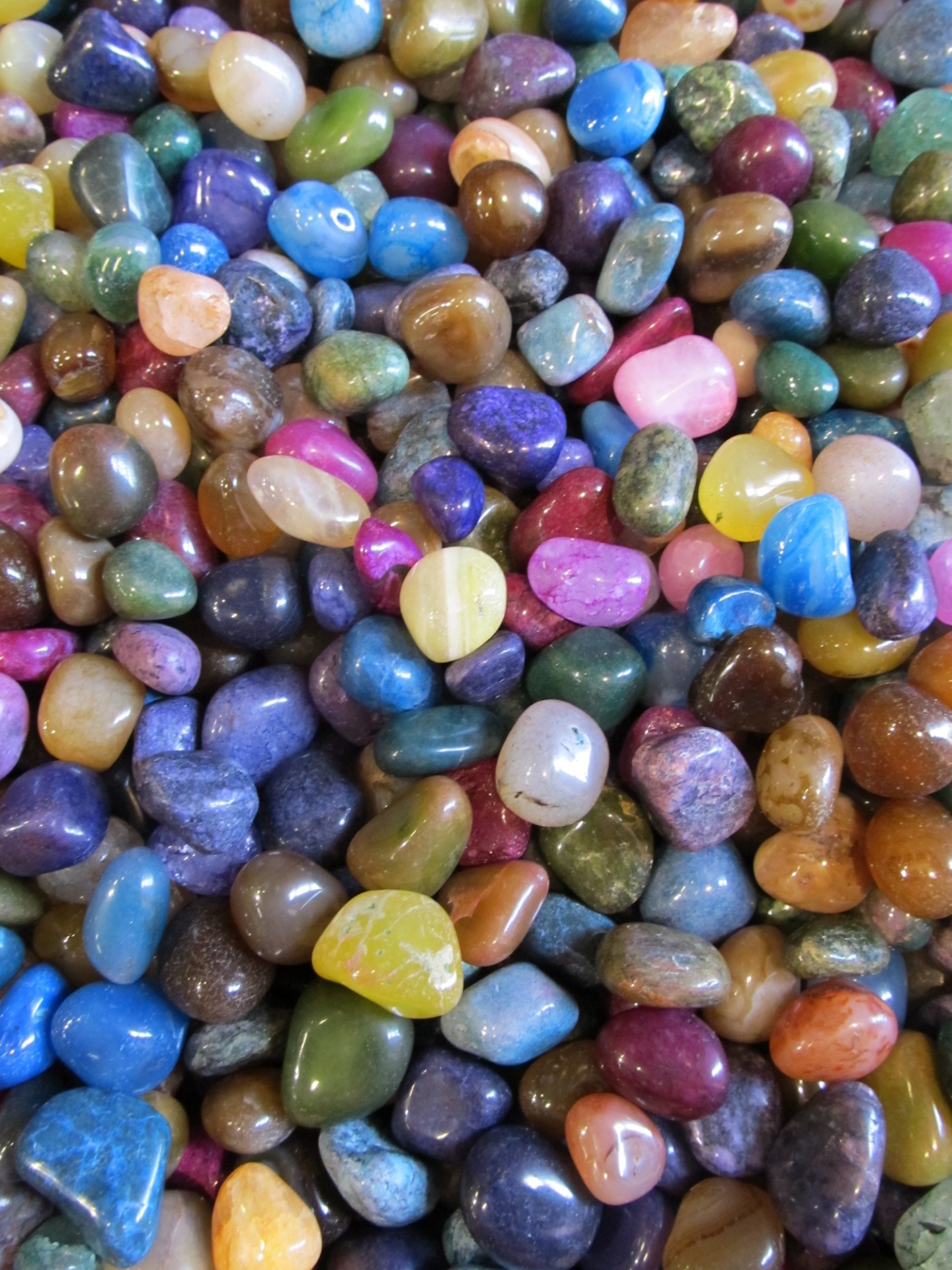 Colorful pebbles photo