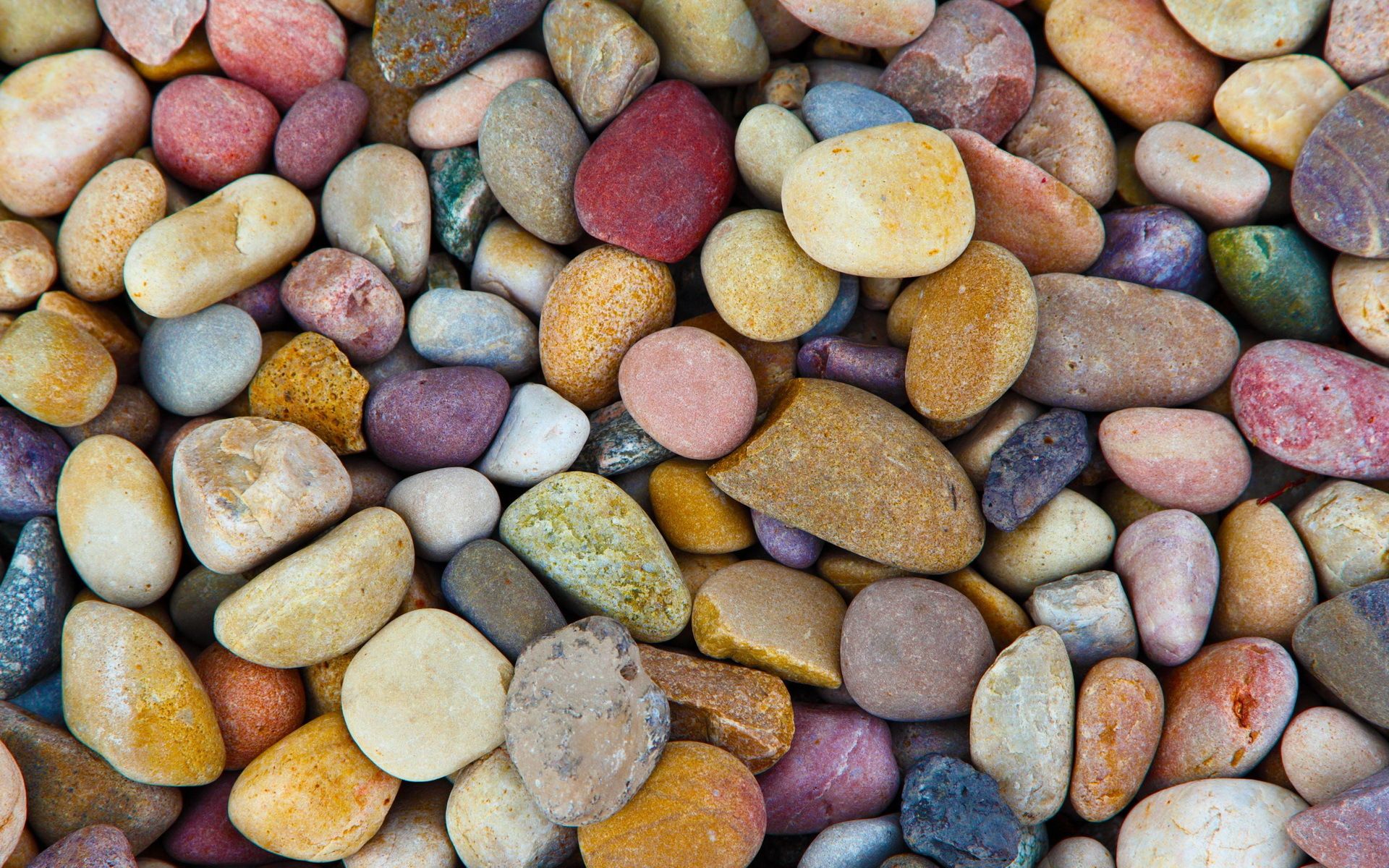 Wallpaper of colorful stones, pebbles, цветные камушки, Desktop ...