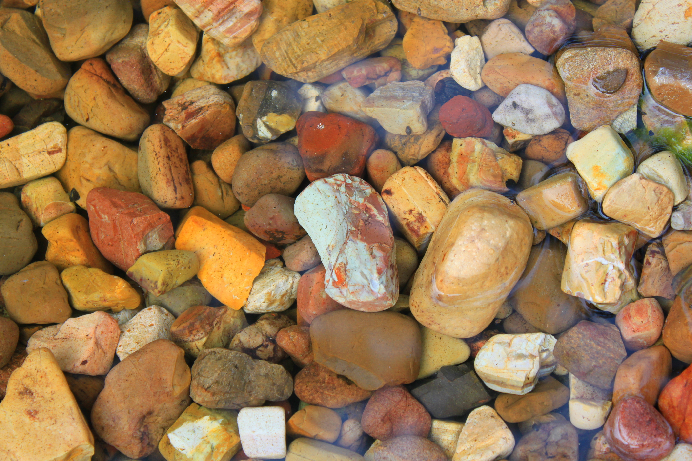 Colorful rocks photo