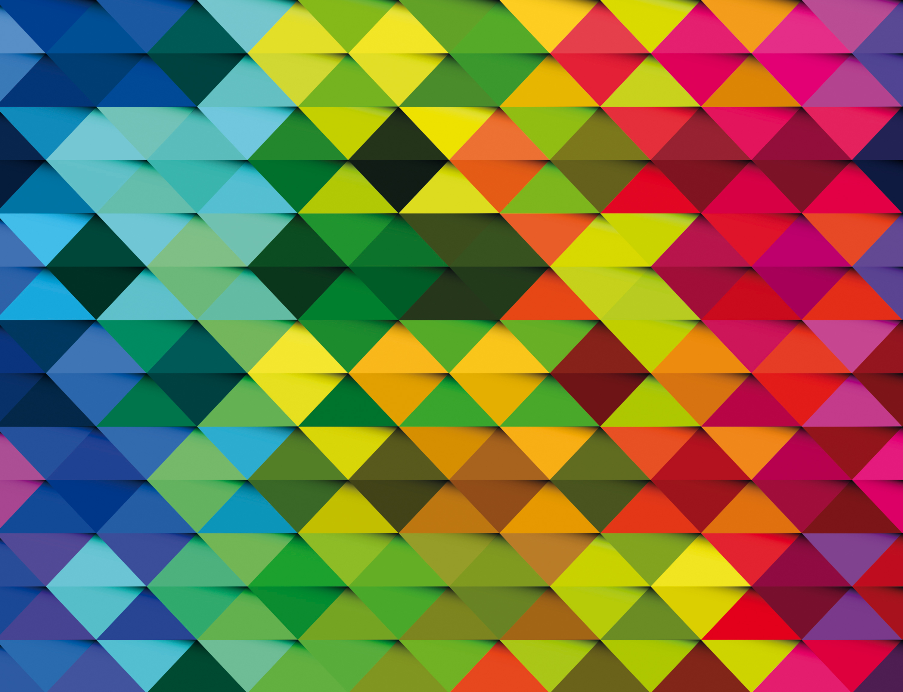 Download wallpaper 3000x2300 triangle, background, colorful, texture ...