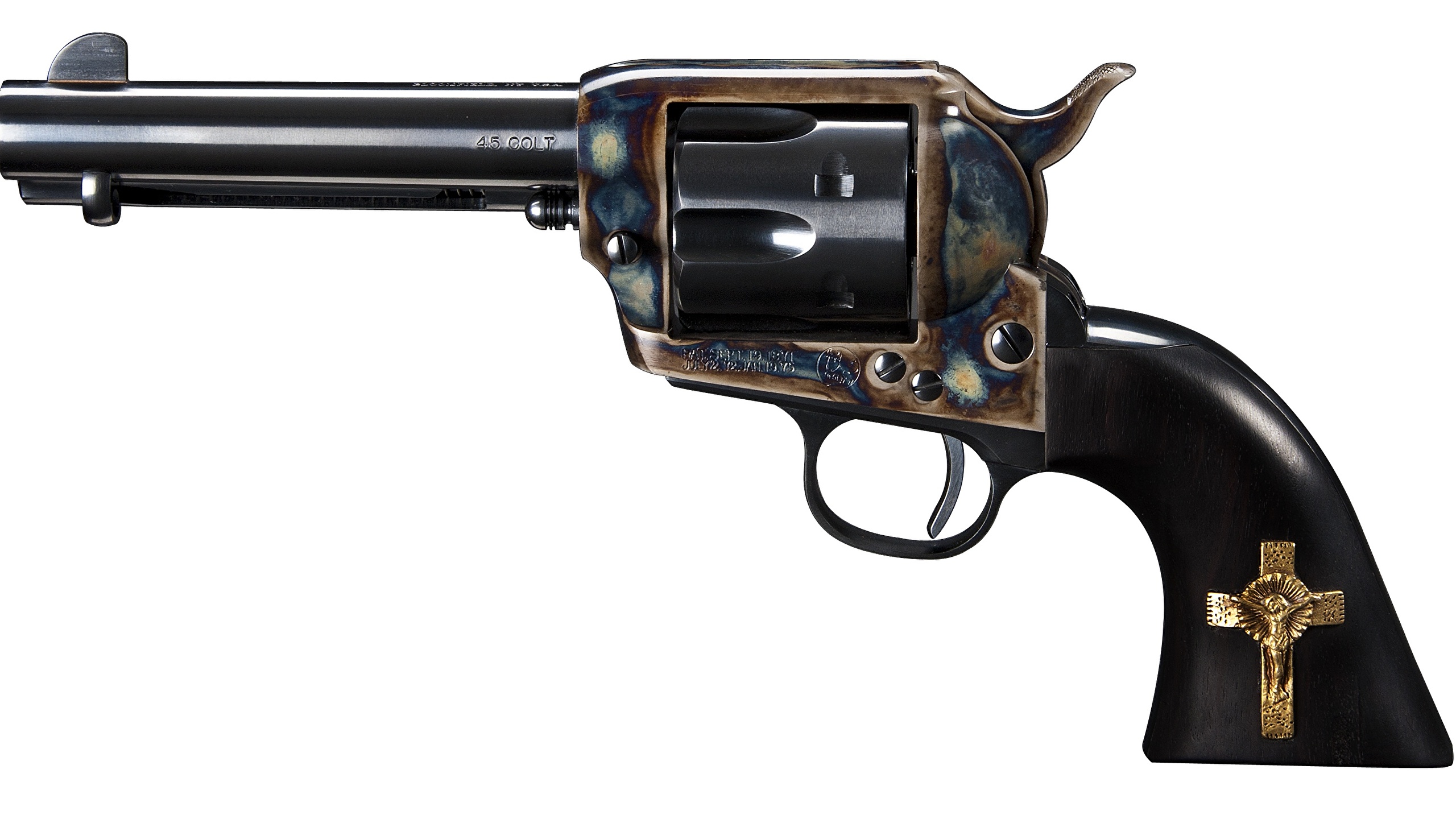 Picture Pistols Revolver Colt Closeup Army 2560x1440