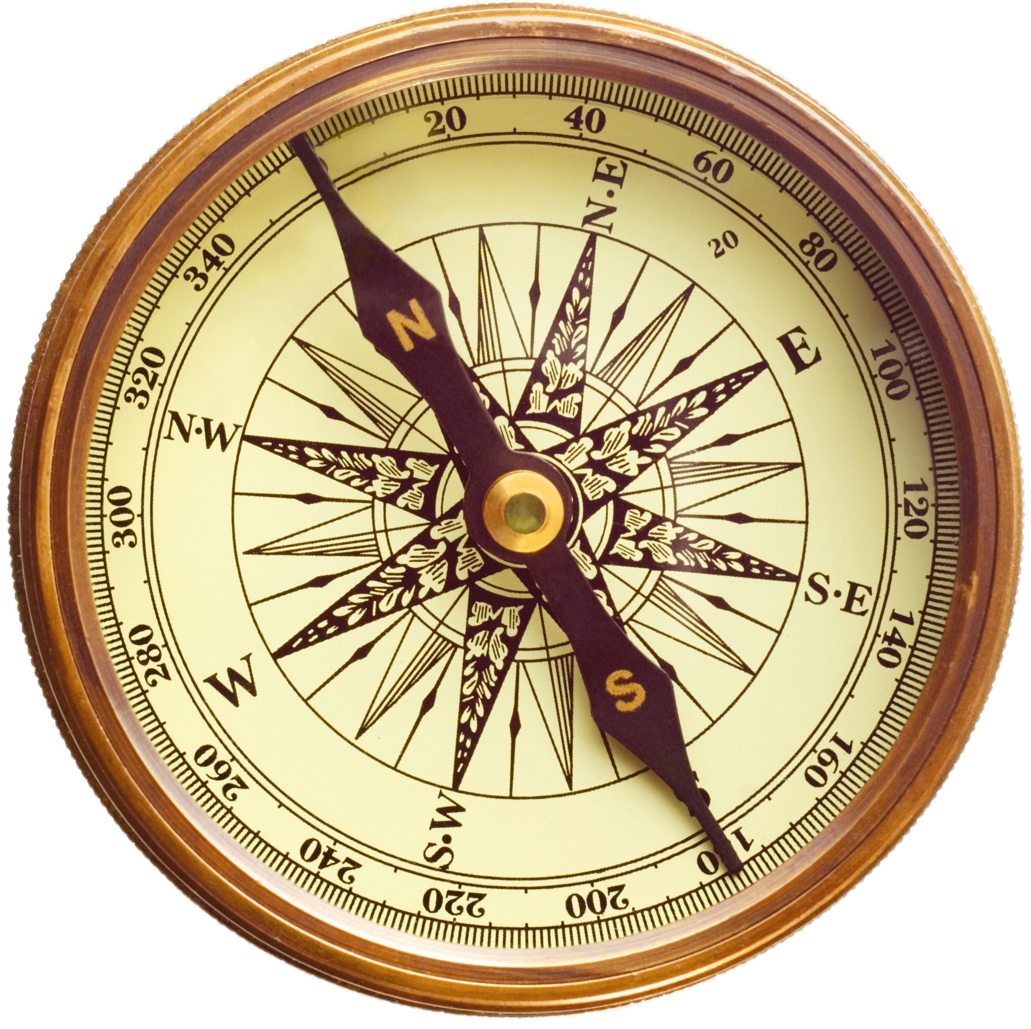 Wooden Compass transparent PNG - StickPNG