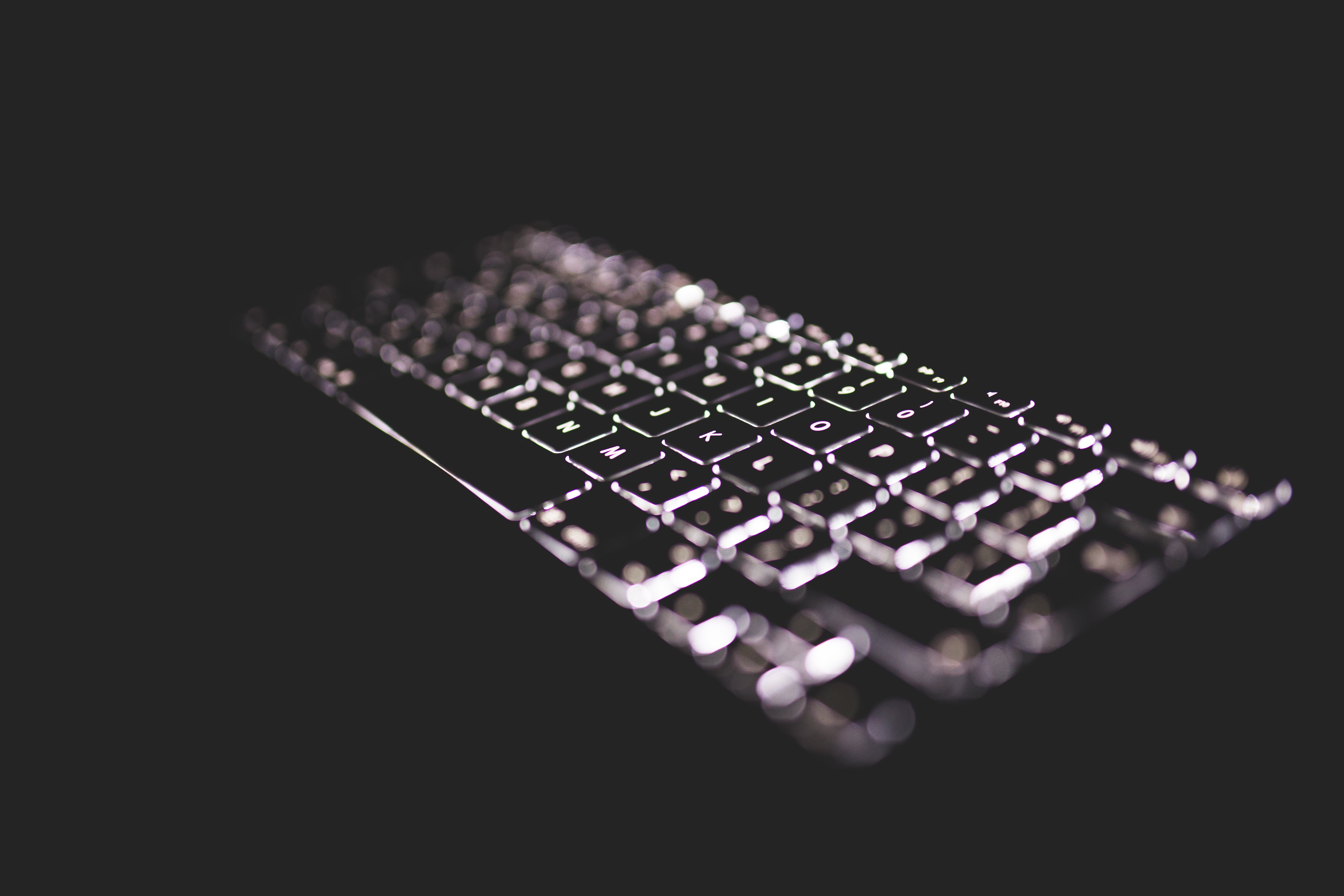 Computer Keyboard, Backlit, Blogging, Business, Coding, HQ Photo