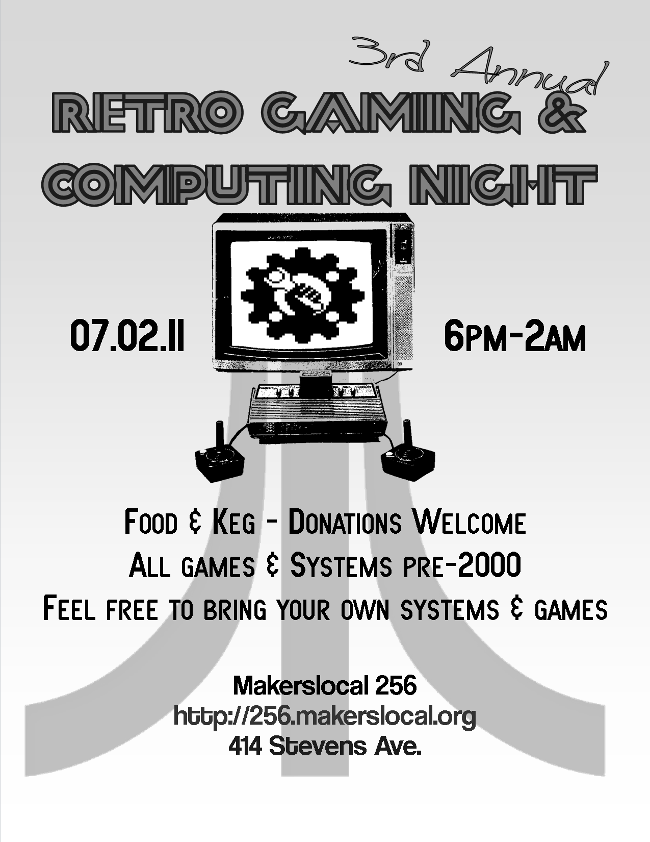 Retro Gaming & Computing Night/2011 - Makers Local 256