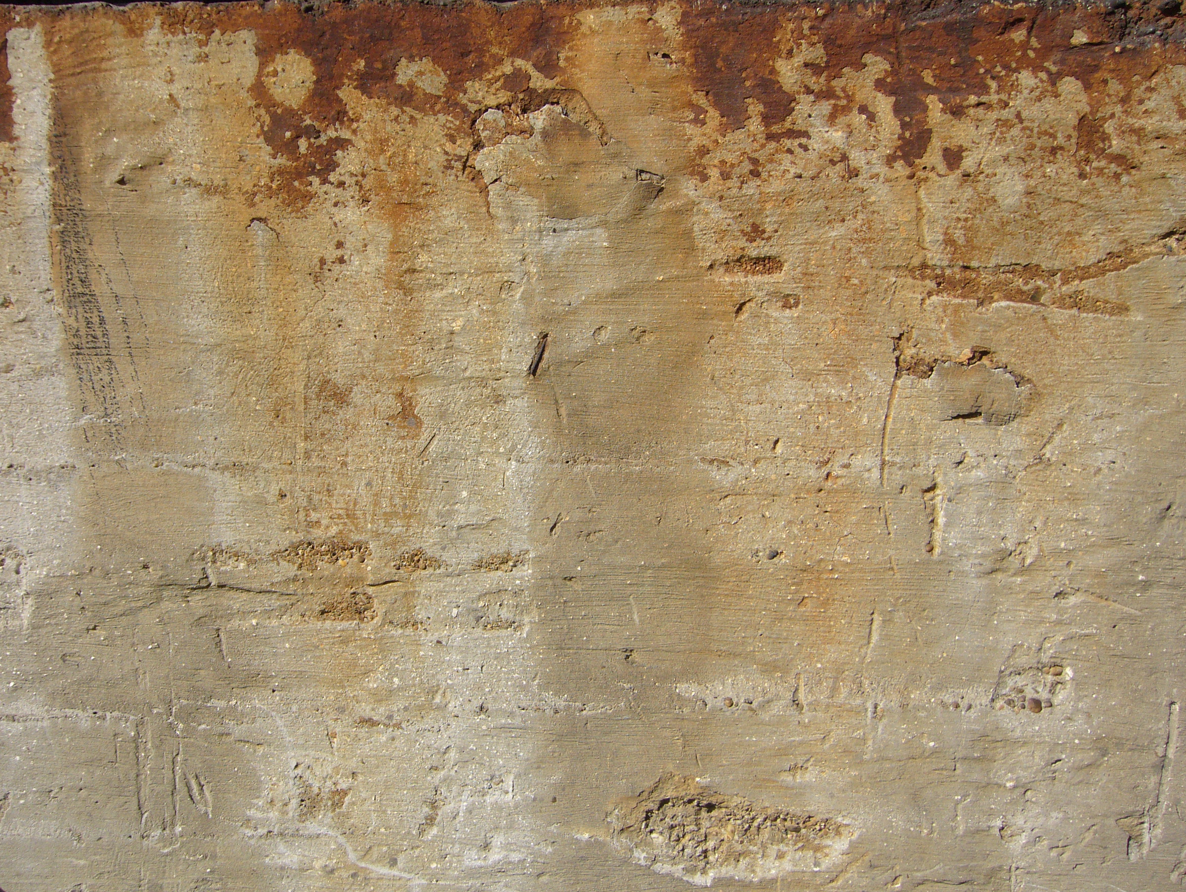 Free Concrete / Rust texture (brown, grey, leaking)