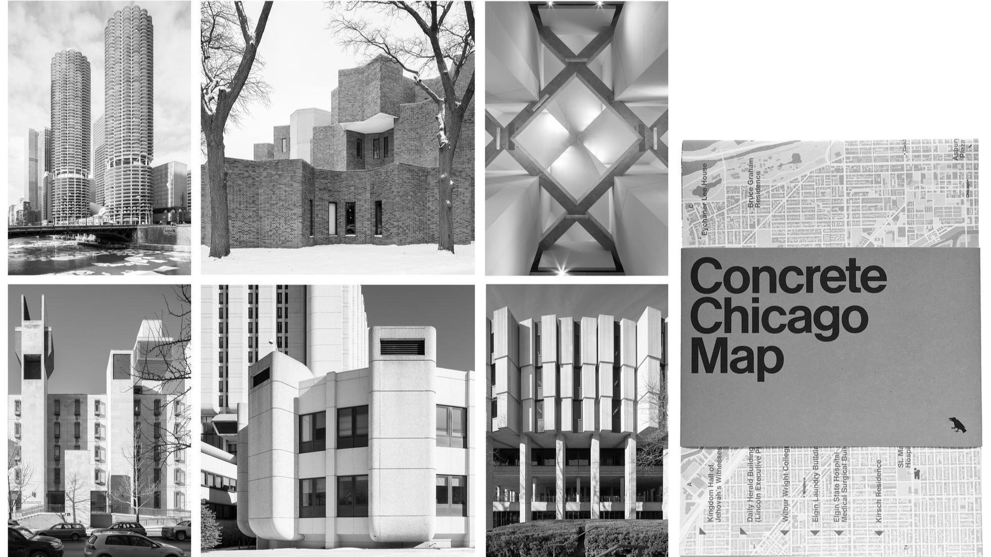 Not impressed by concrete buildings? This Chicago architecture map ...