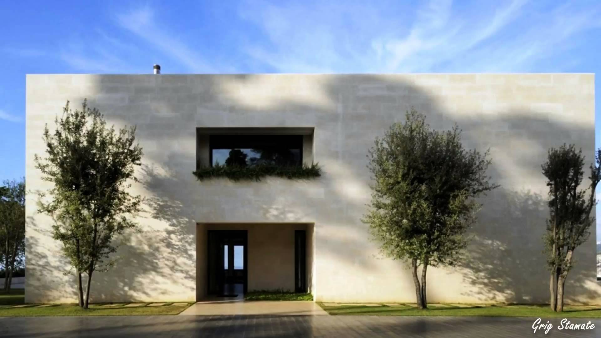 Small Modern Concrete Houses - YouTube