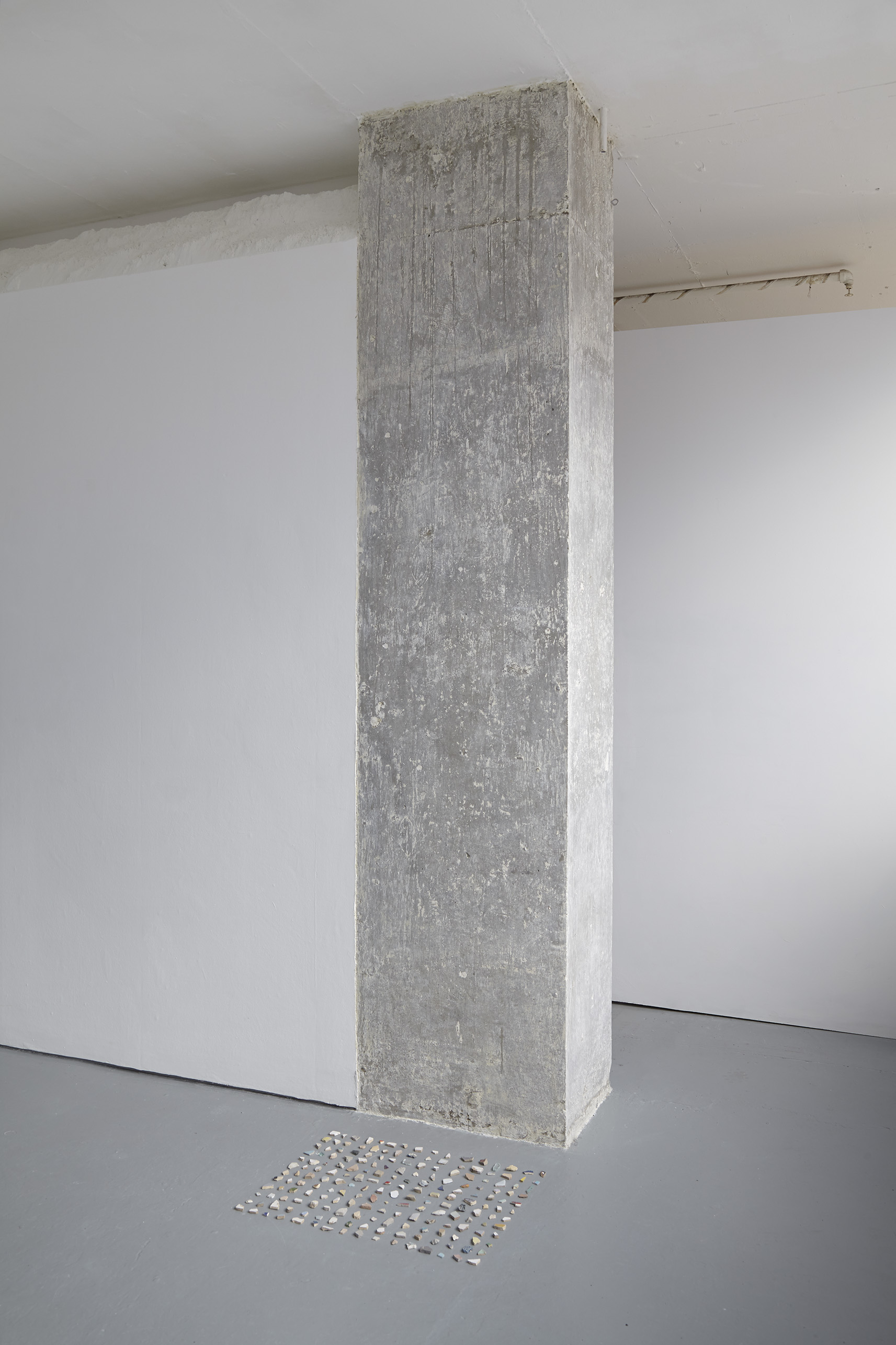 Adriano Amaral | Untitled, 2014 White cement, exposed concrete ...