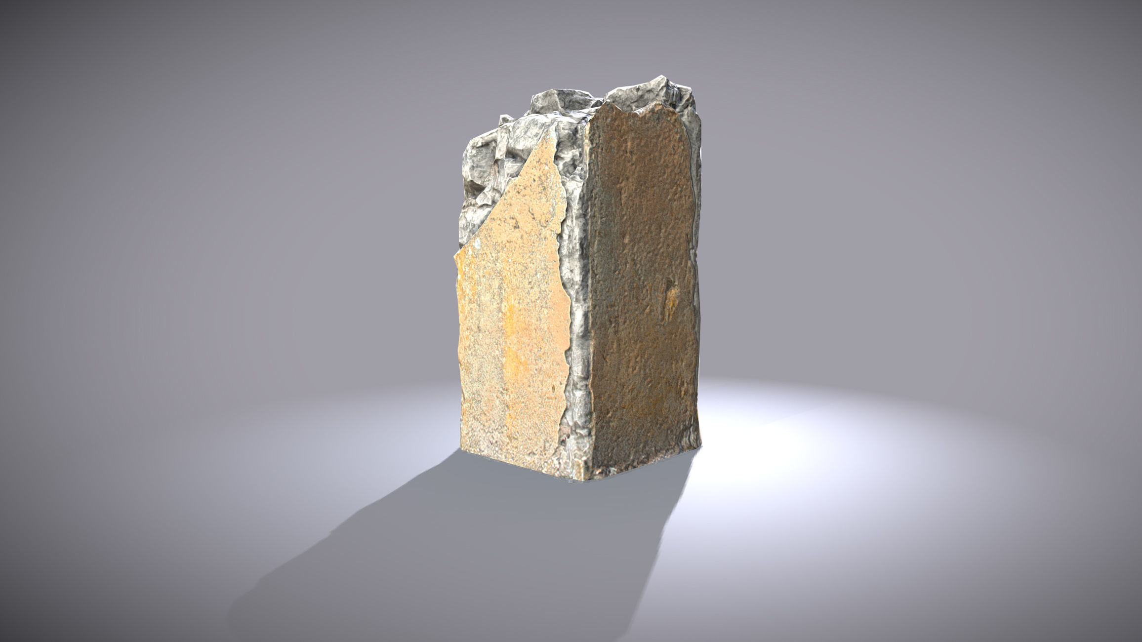 Broken Concrete Pillar 3D model | CGTrader
