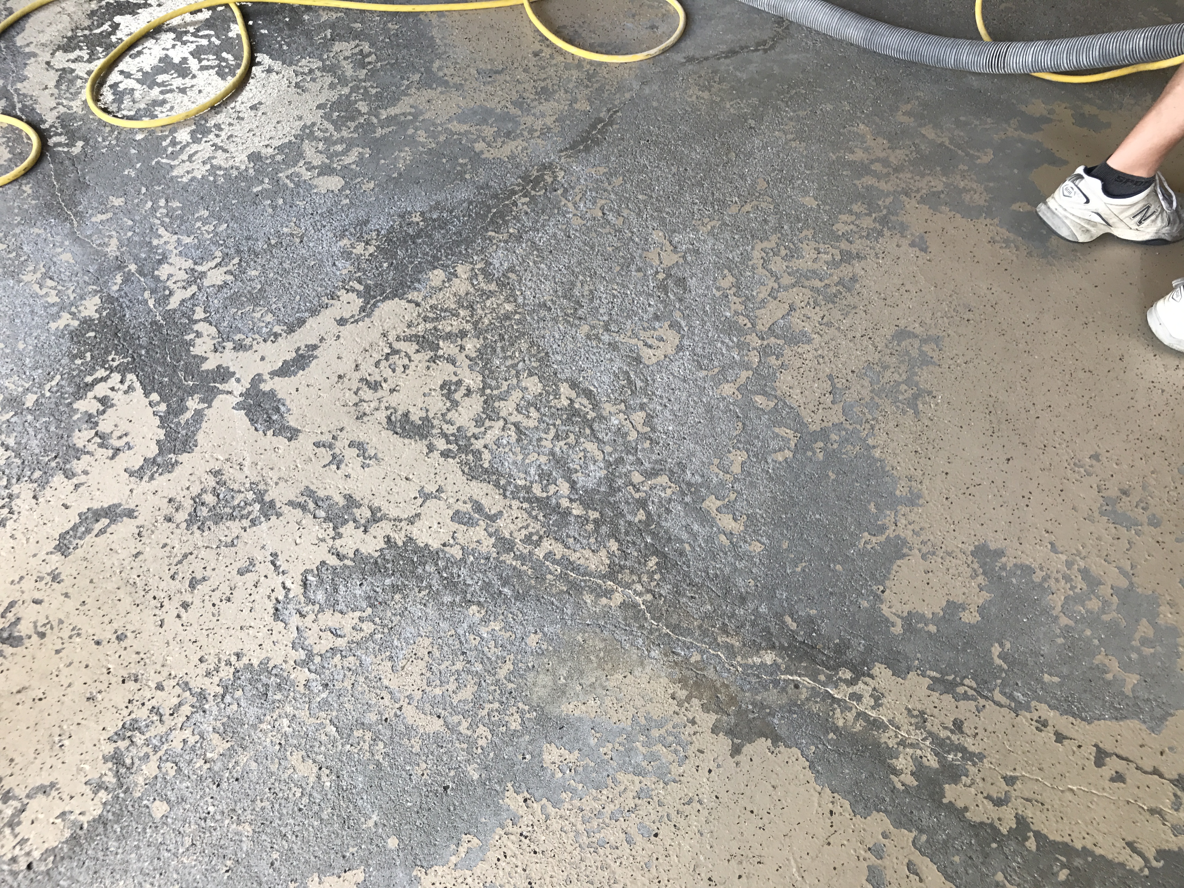 Can I acid etch concrete for epoxy? | Epoxy Garages