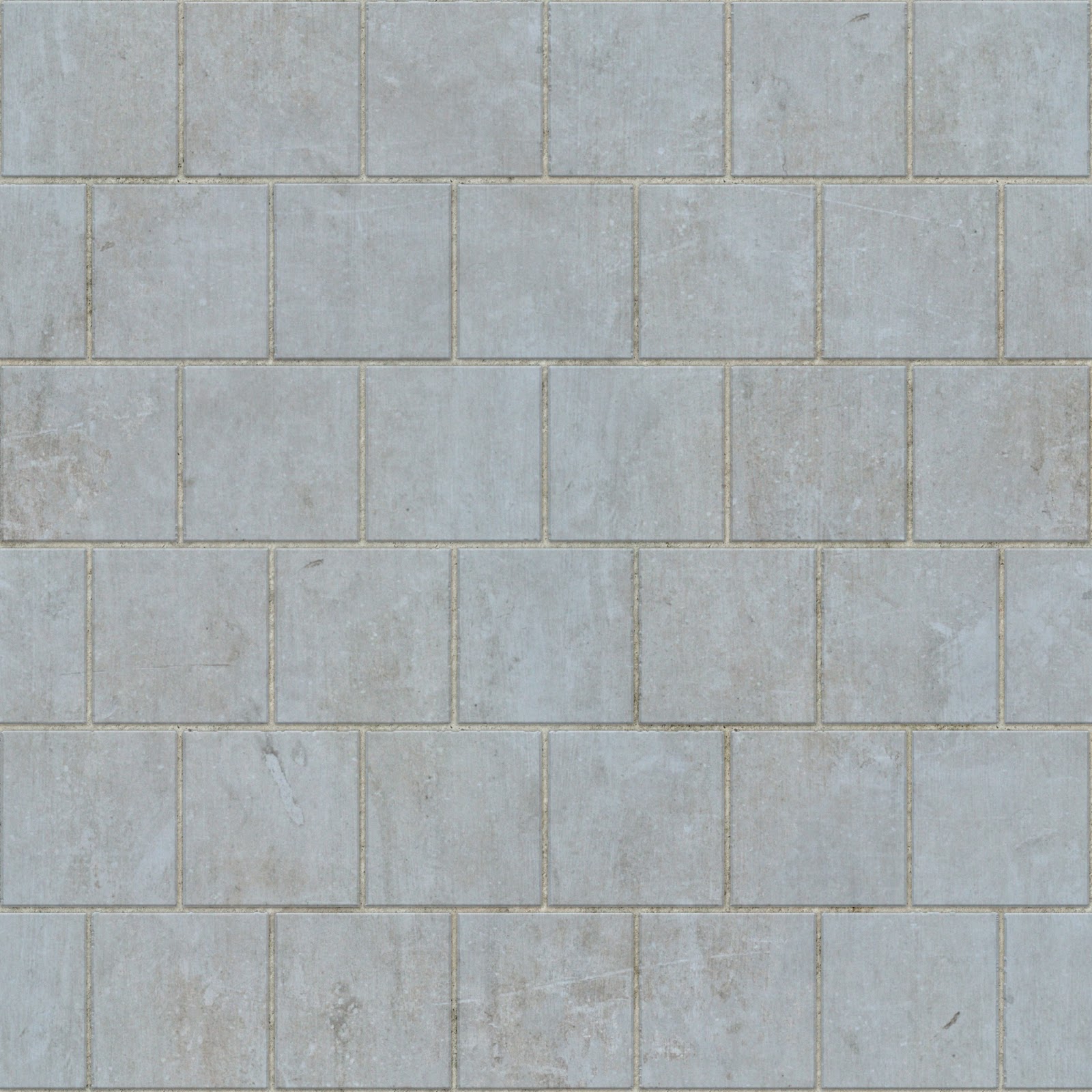 High Resolution Seamless Textures: Brick tiles concrete panels ...