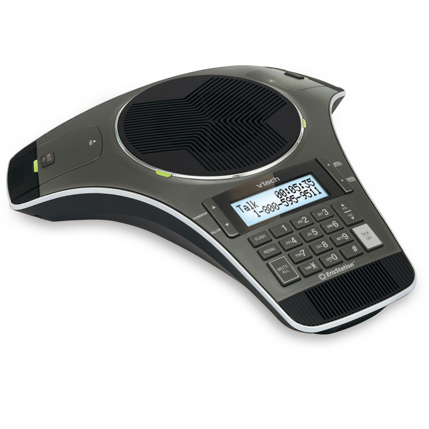 ErisStation® Conference Phone with Two Wireless Mics | VCS702 ...