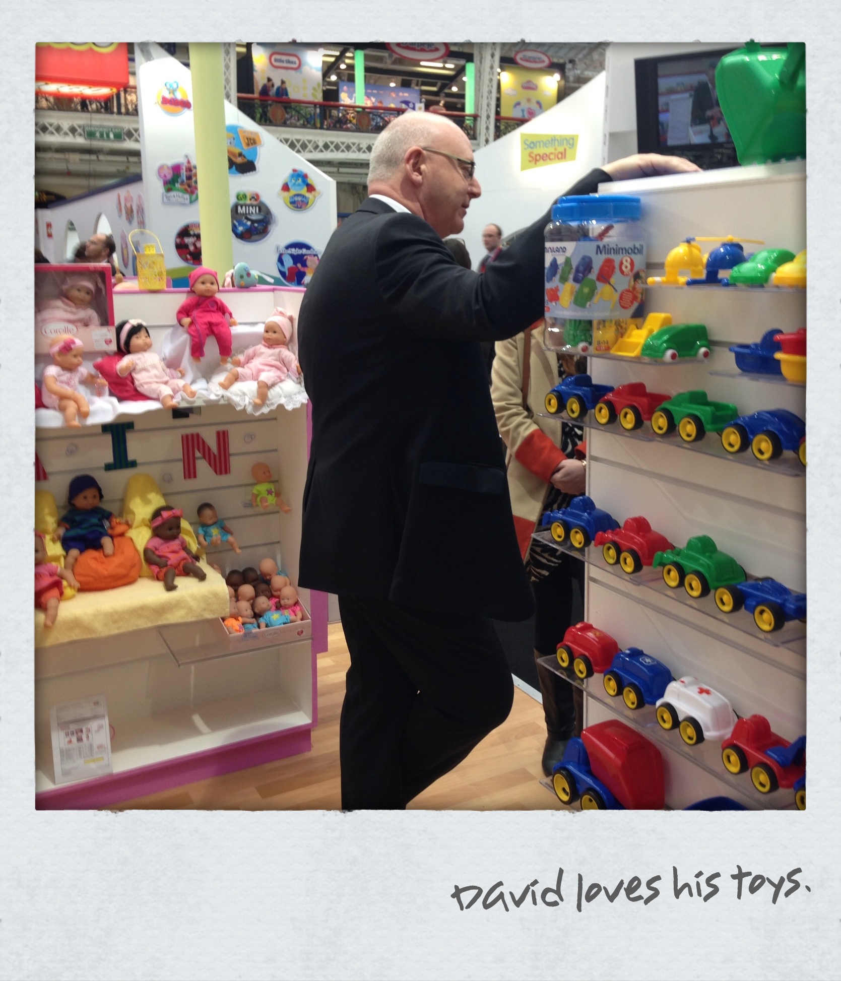 If you go down to the Toy Fair to play….