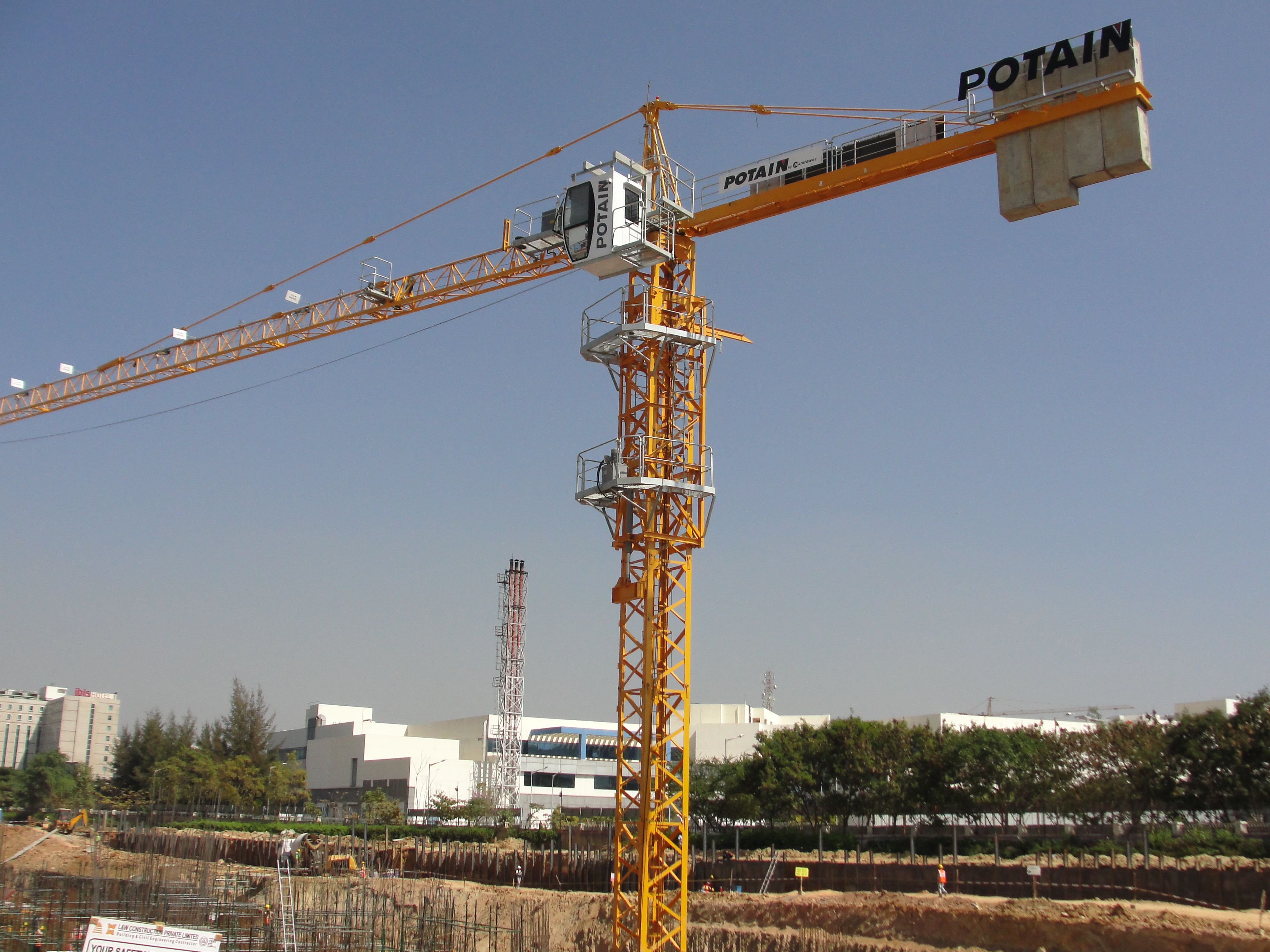 Manitowoc's Pune factory sells 1,001st Potain tower crane to Sai ...