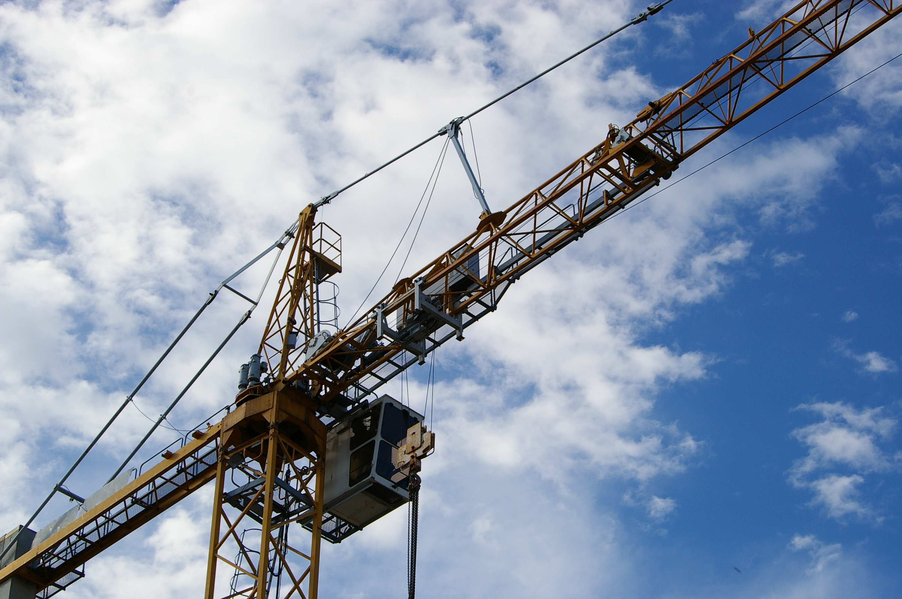 Construction crane photo
