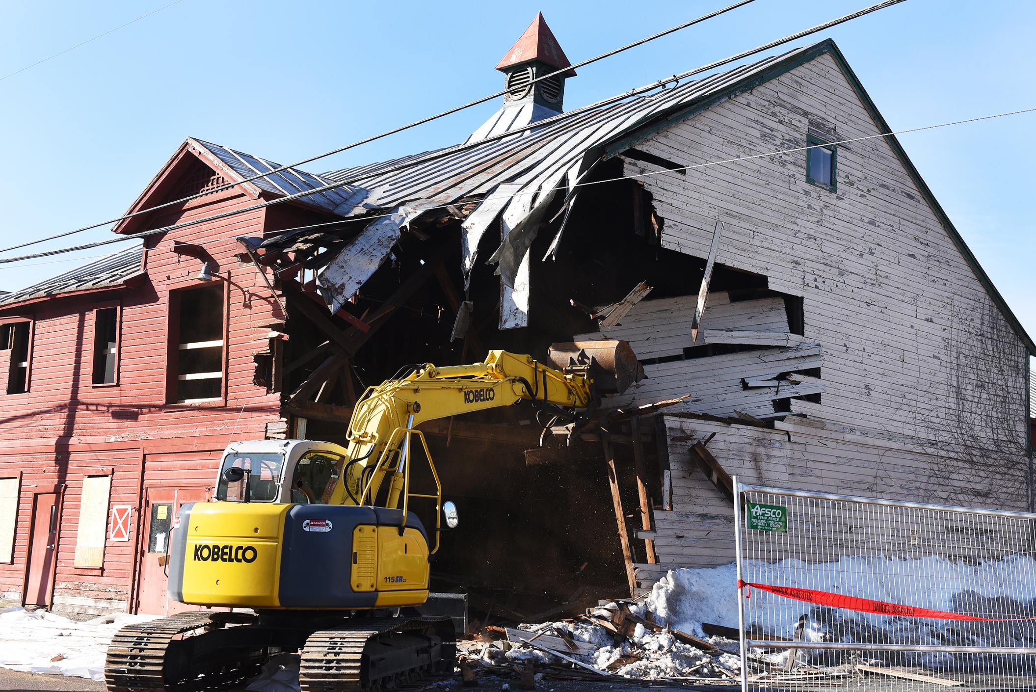 Henry Street demolition in Saratoga Springs | The Daily Gazette