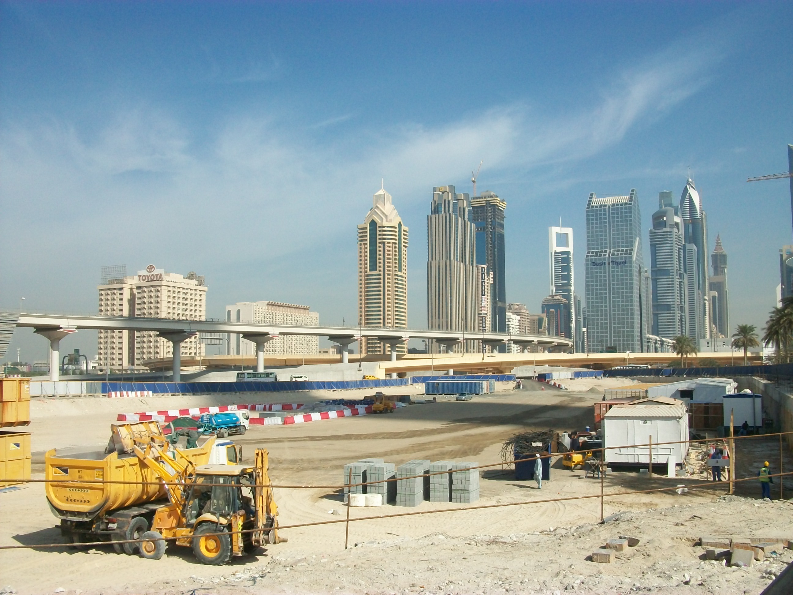 Construction site, Dubai: NEN Gallery