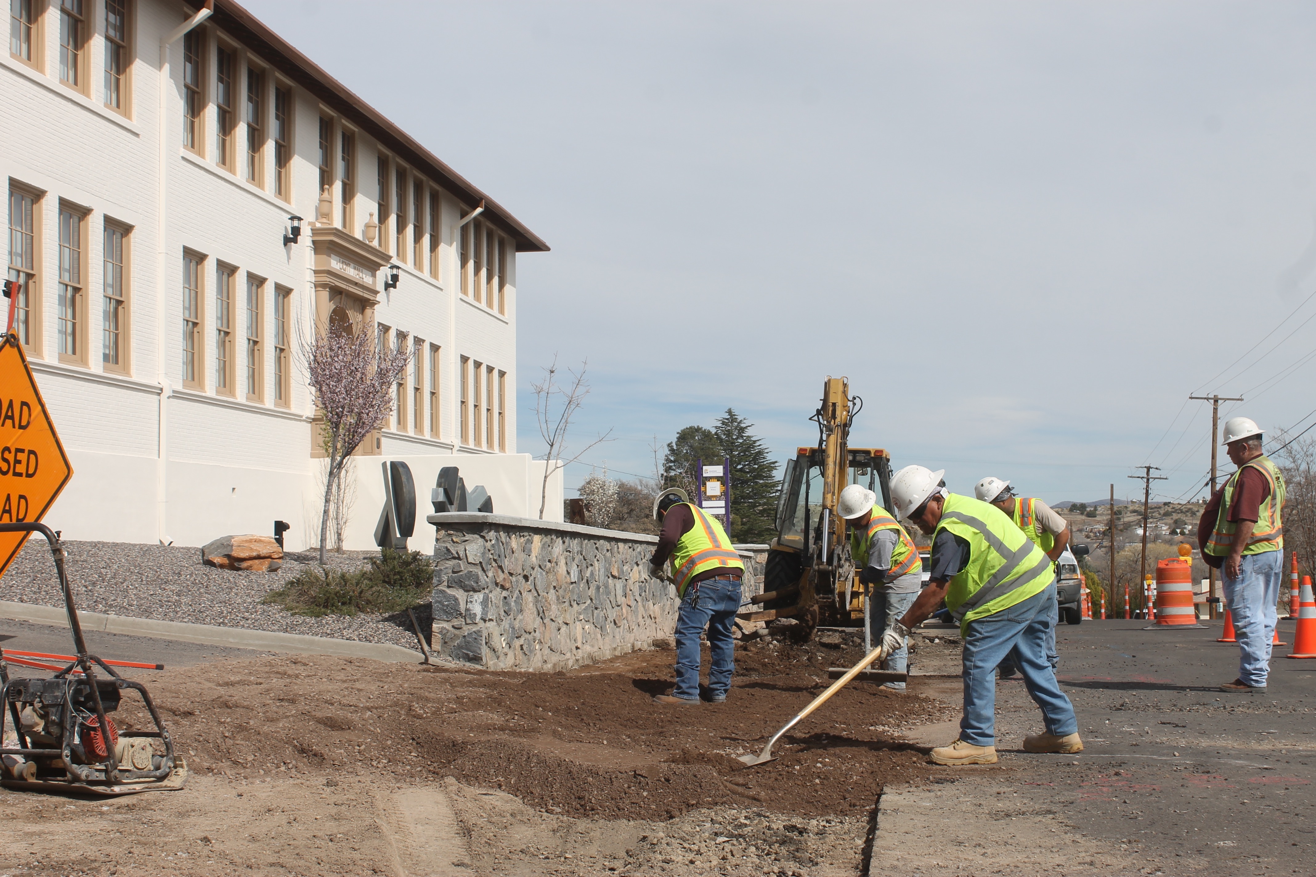 College Ave. construction underway | Silver City Daily Press