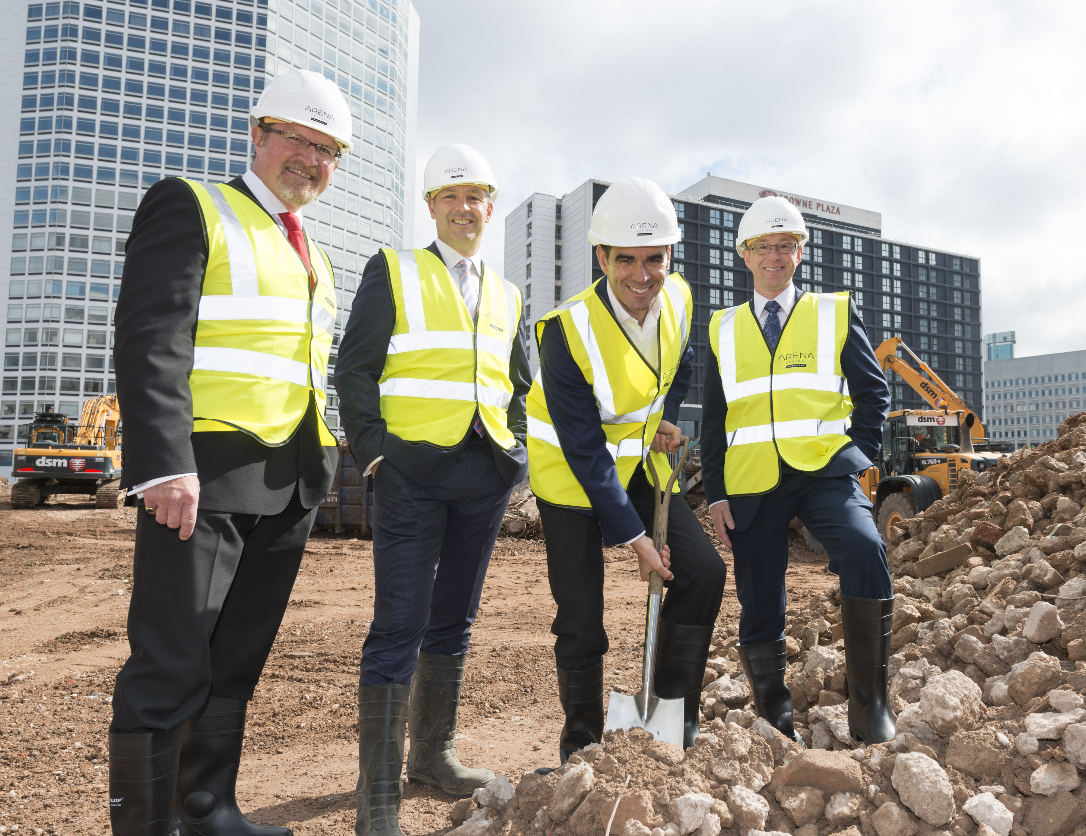Construction work starts on Birmingham's landmark 2 Arena Central ...