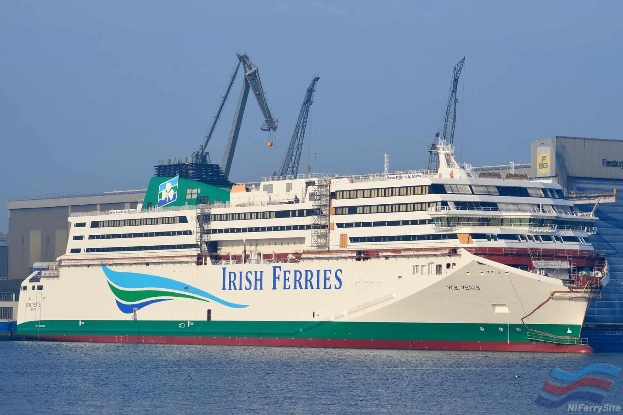 New Build] Irish Ferries' new Ireland - France Ferry: W.B. YEATS ...