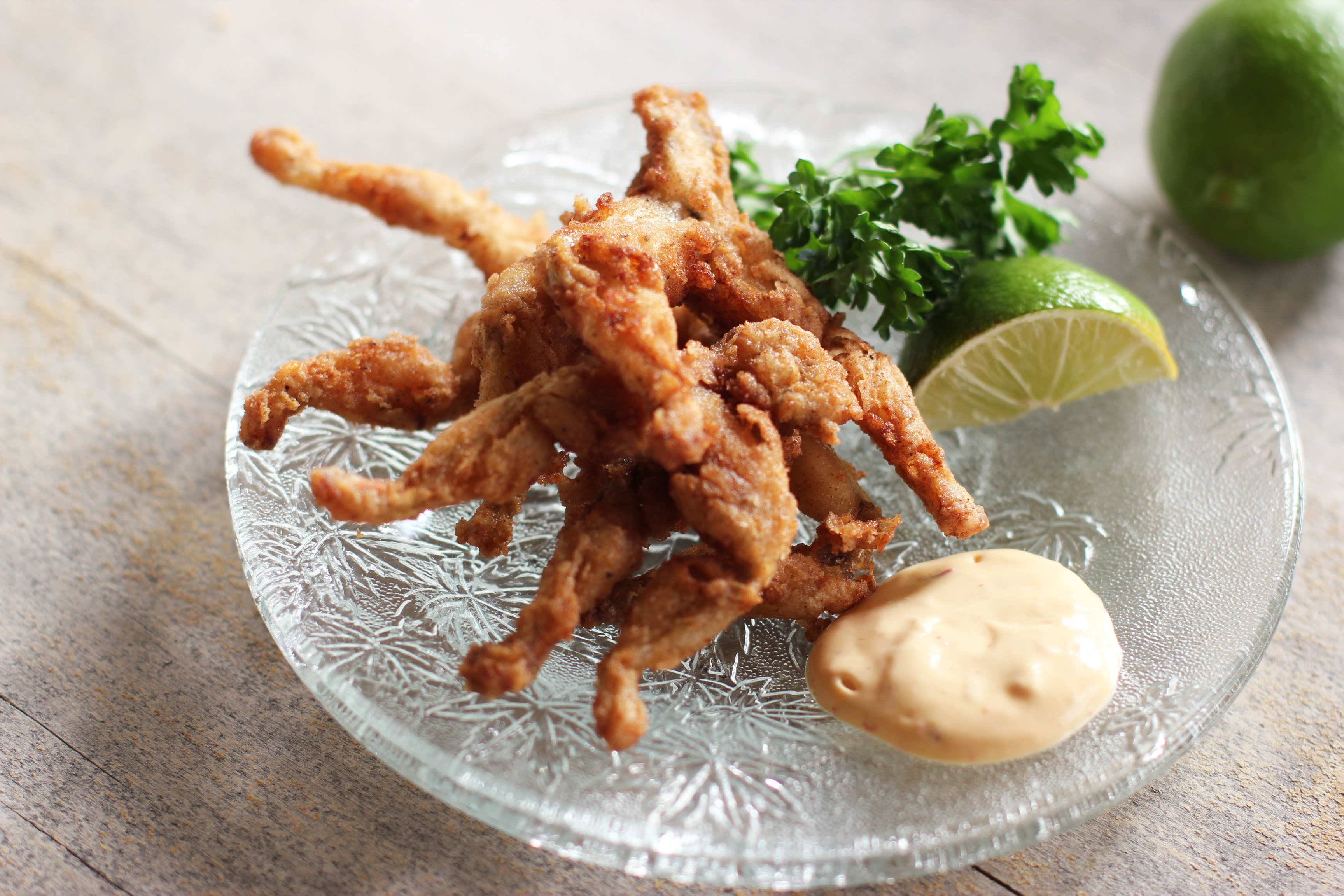 Cuisses de Grenouilles or Light and Crispy Frogs' Legs | Cooking in Sens