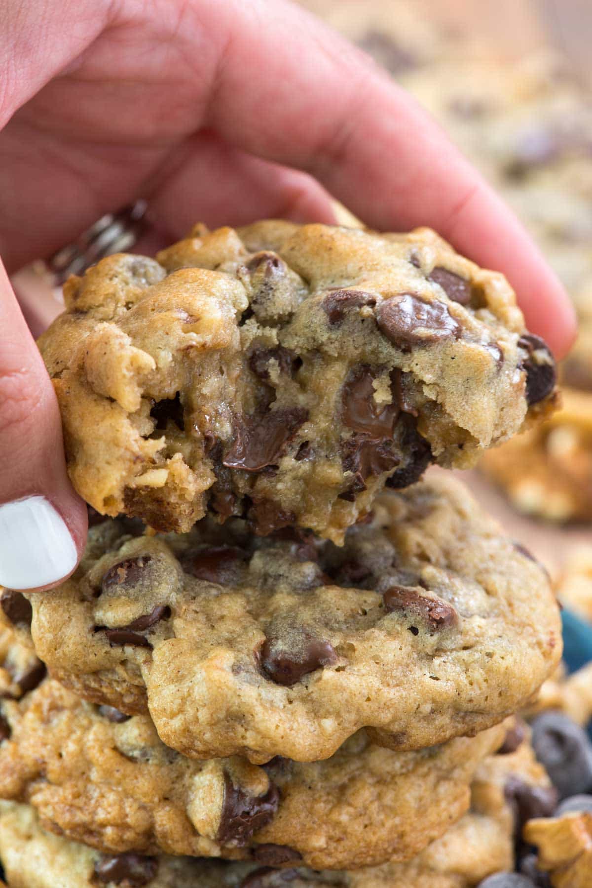 BETTER than Doubletree Chocolate Chip Cookies - Crazy for Crust