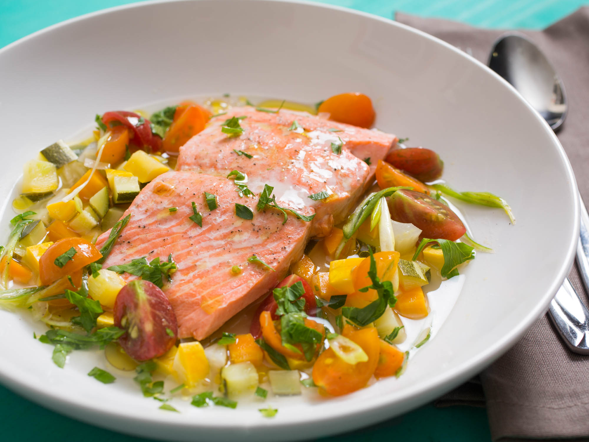 How to Cook Fish à la Nage: Poached in a Flavorful Broth | Serious Eats