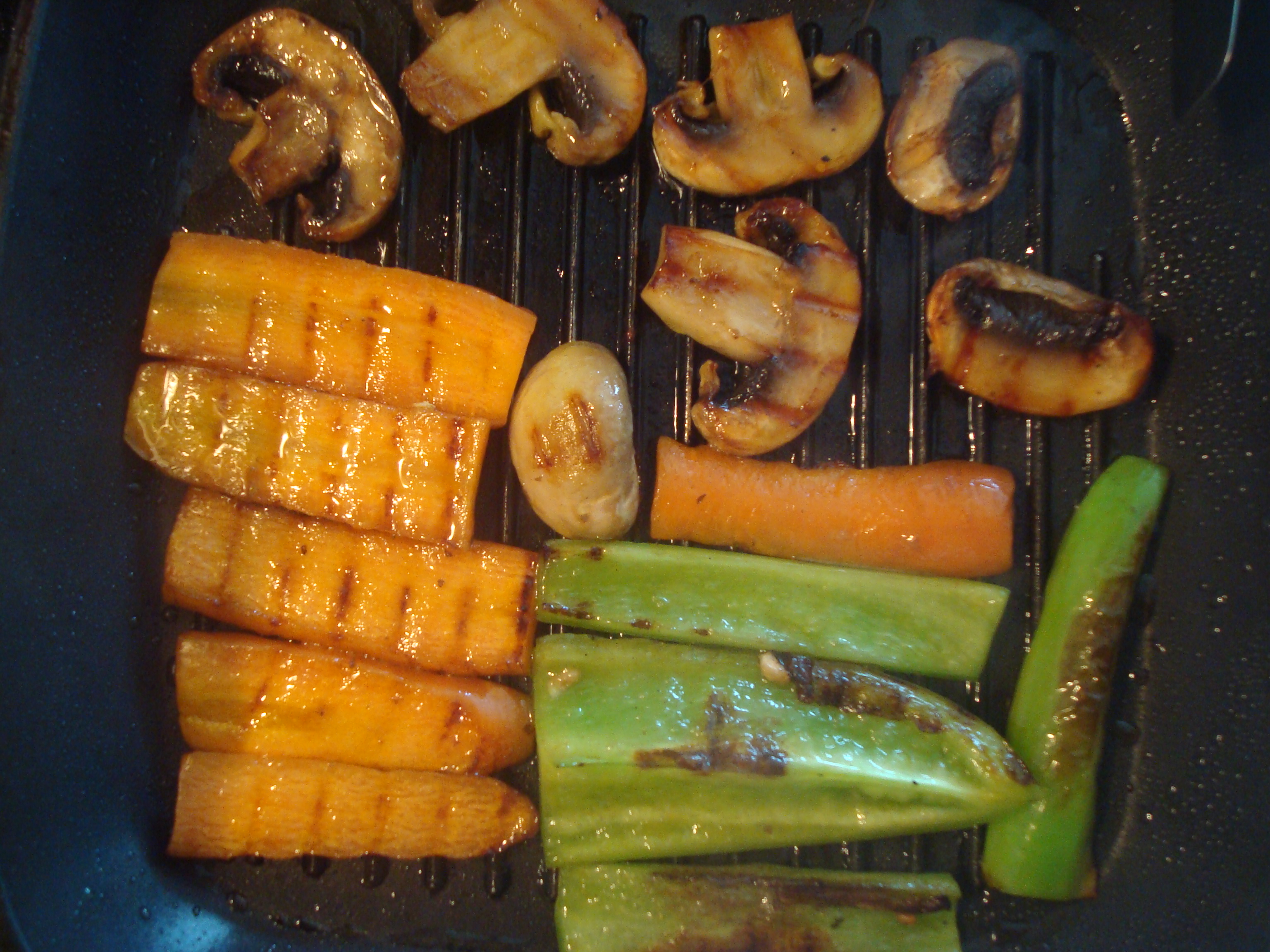 Cooking vegetables photo