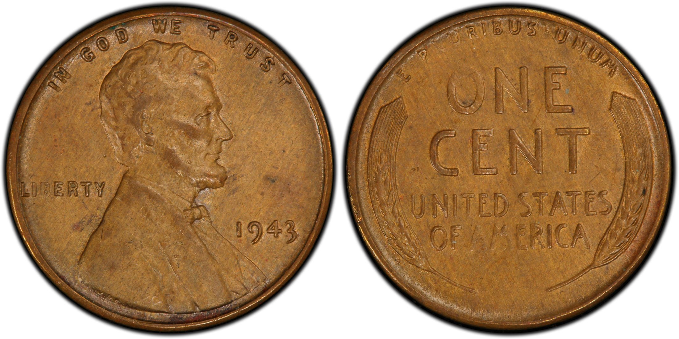 1943 1C Bronze, BN (Regular Strike) - PCGS CoinFacts