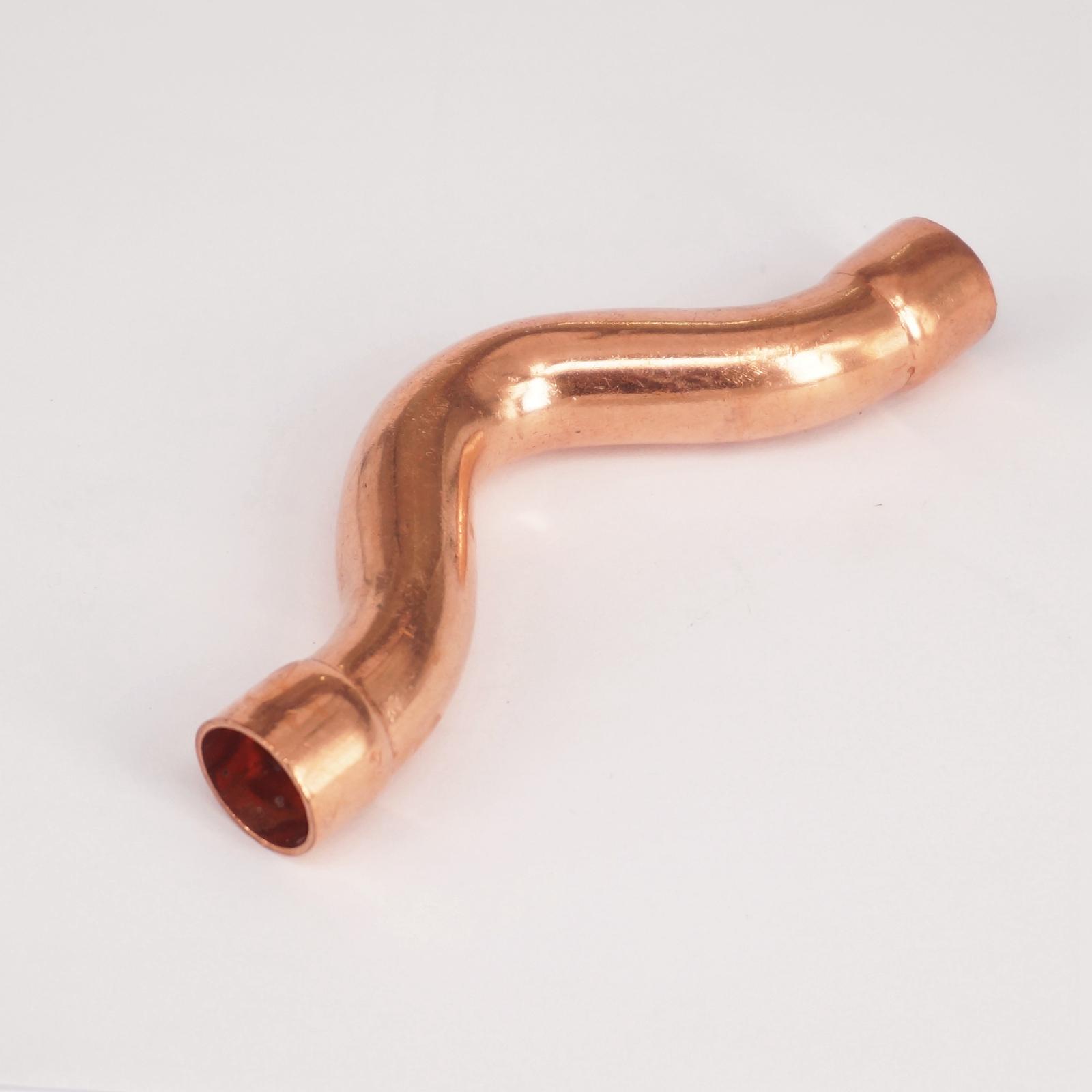 15x1.0mm Copper End Feed Full Cross Over Pipe Fitting Plumbing for ...
